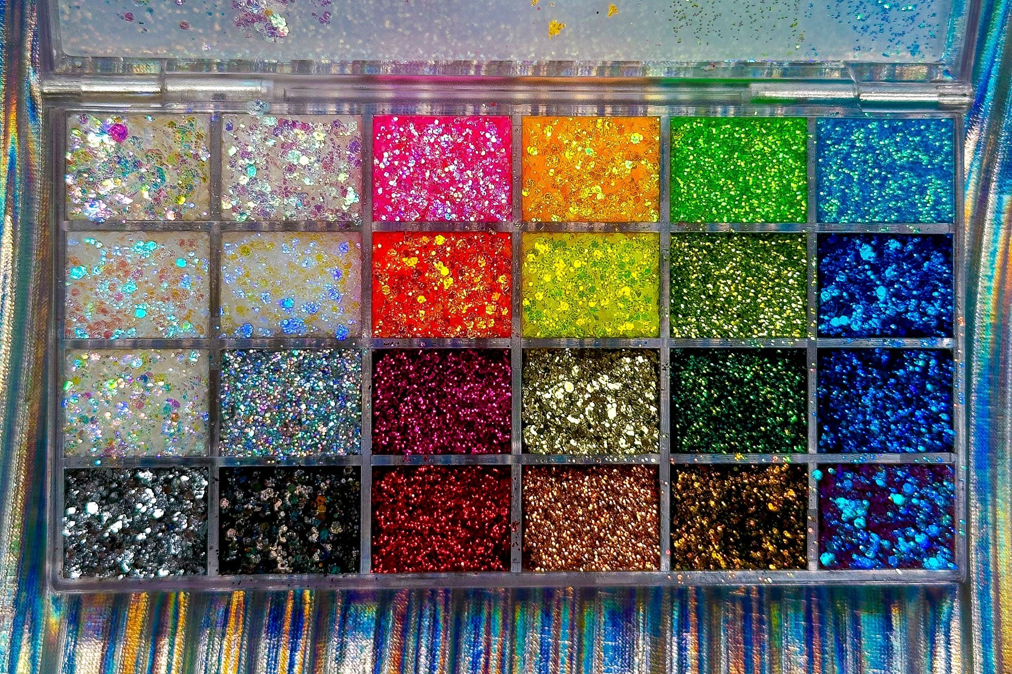 Across the Glitterverse - Mini 24-Color Glitter Palette