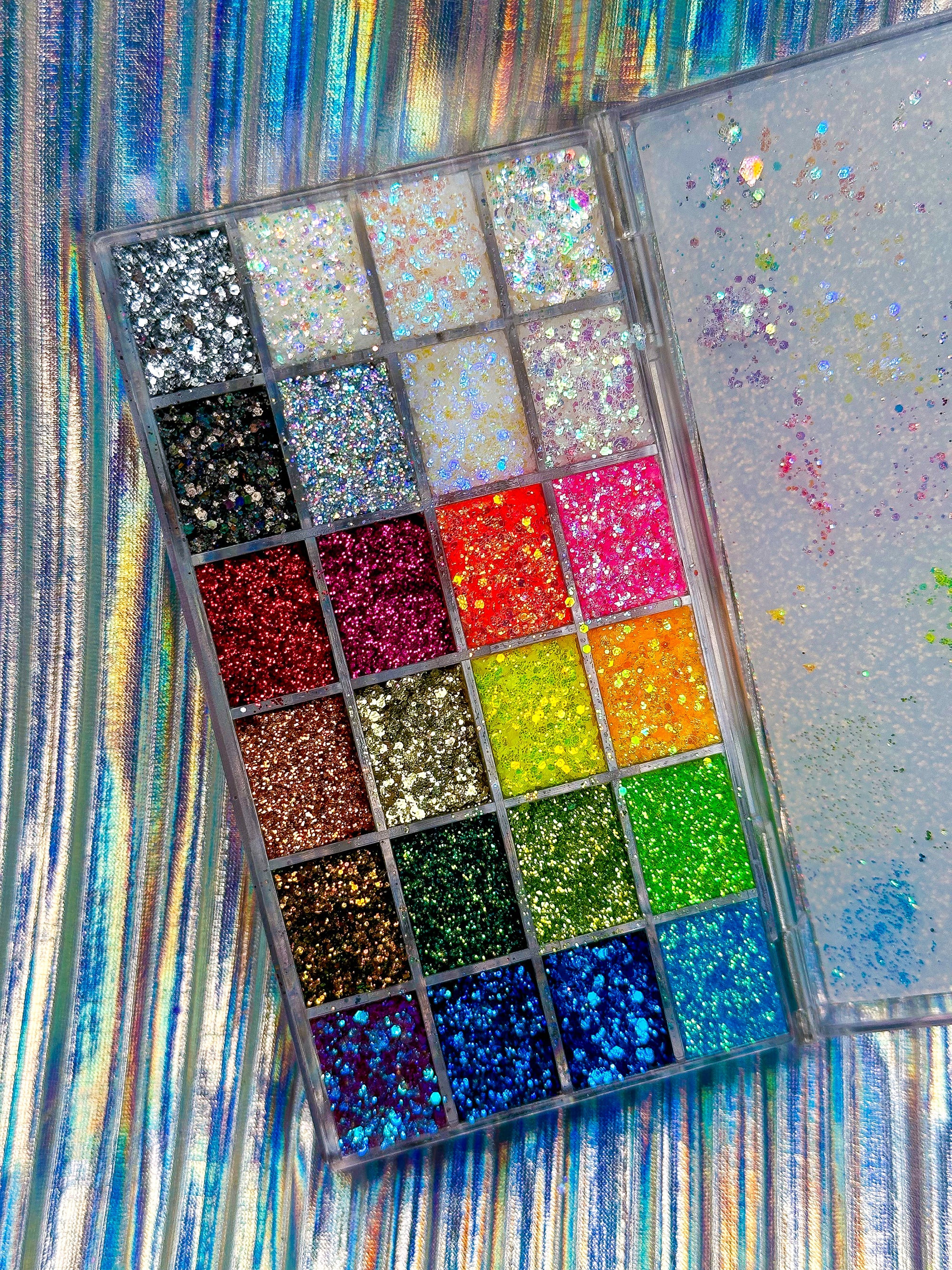 Across the Glitterverse - Mini 24-Color Glitter Palette