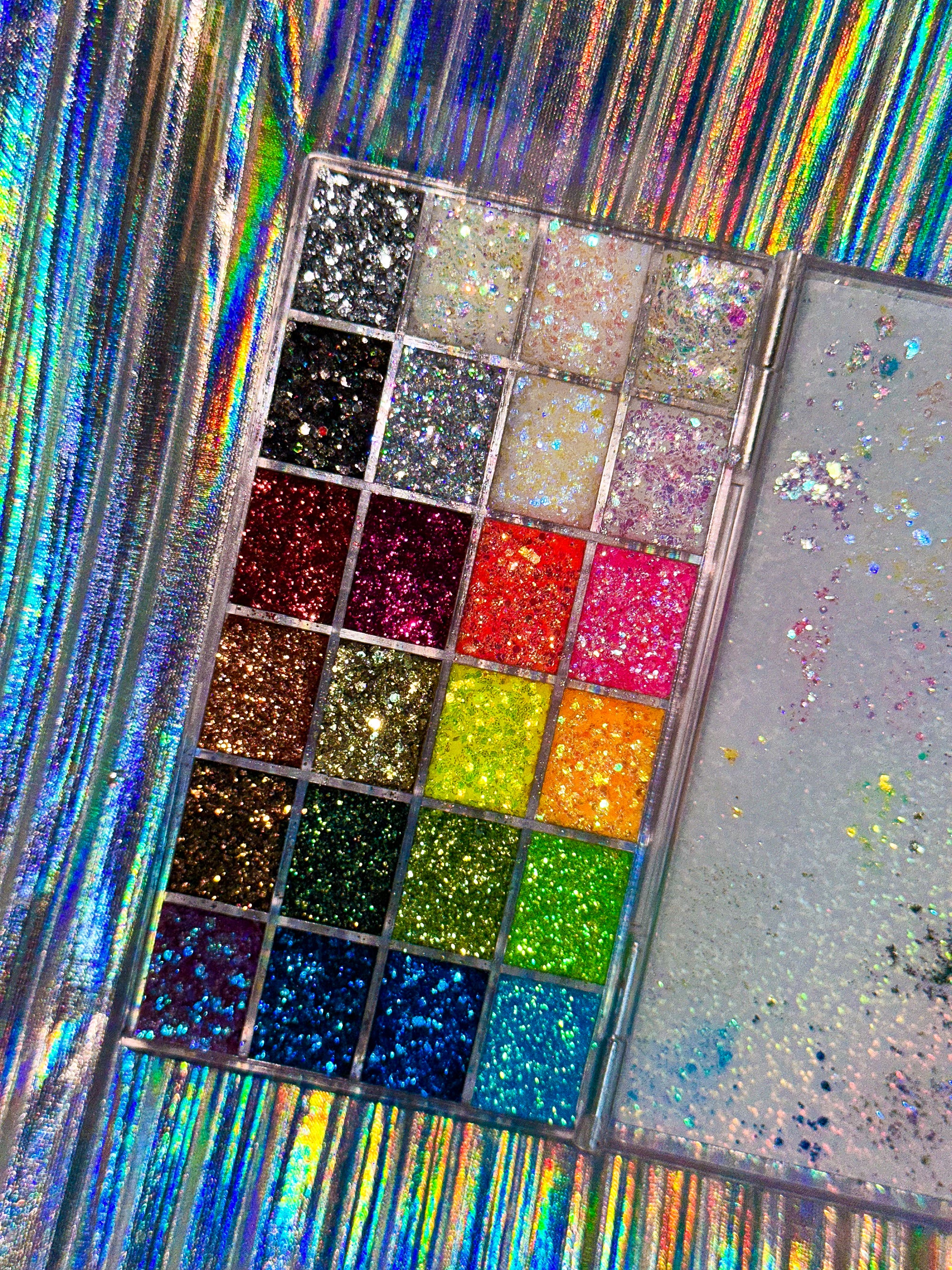 Across the Glitterverse - Mini 24-Color Glitter Palette