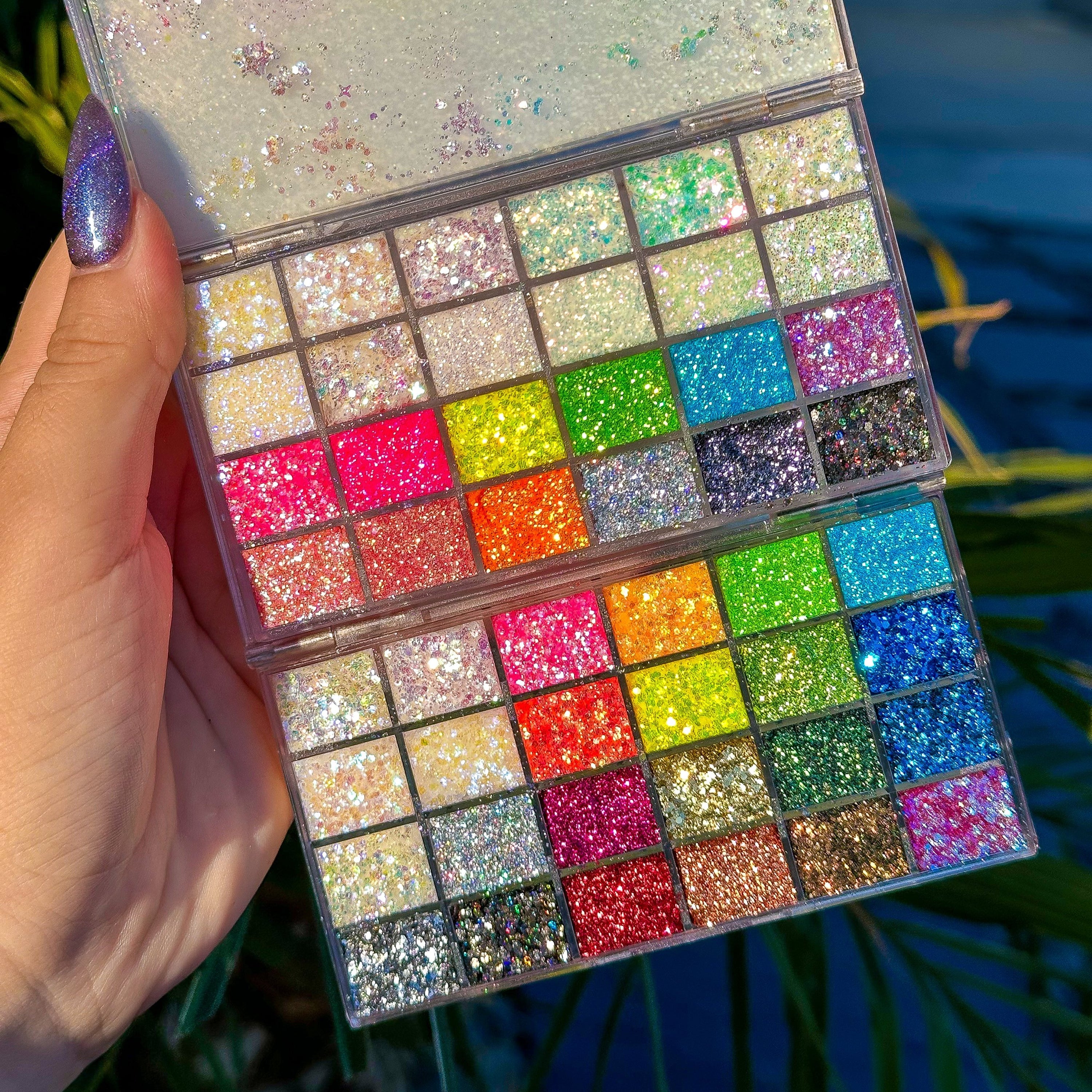 Across the Glitterverse - Mini 24-Color Glitter Palette