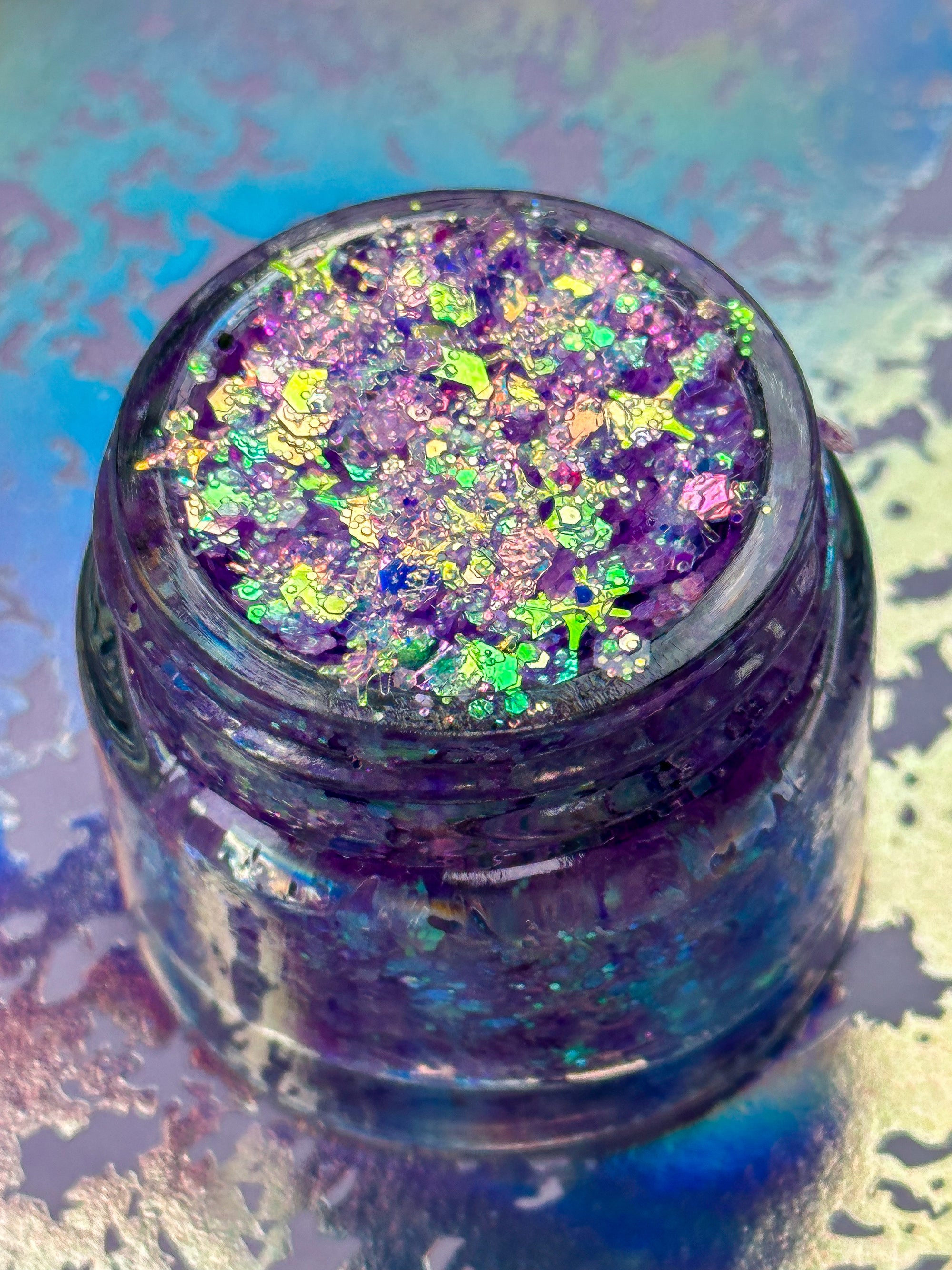 Spaced Out Glitter Gel