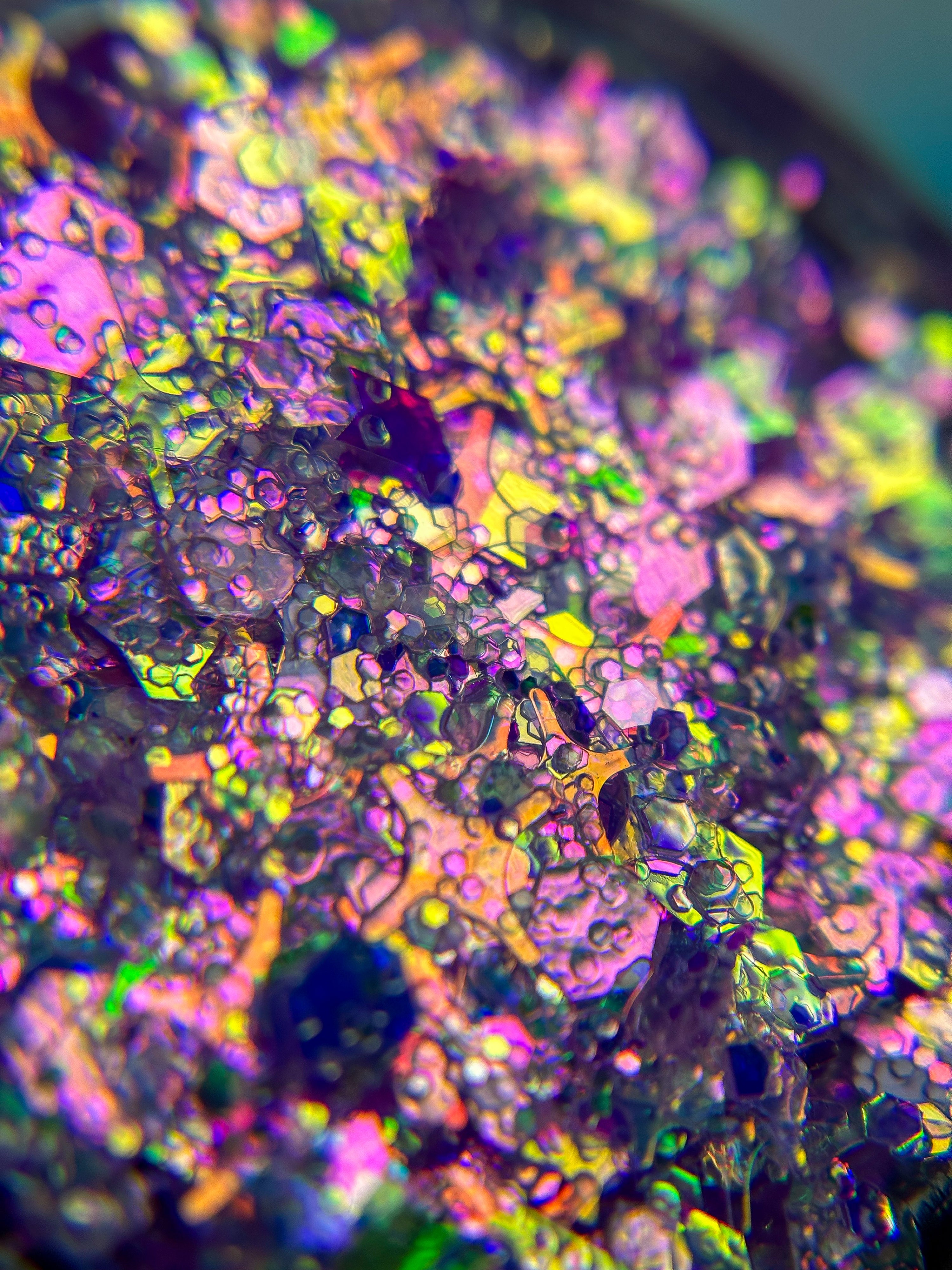 Spaced Out Glitter Gel