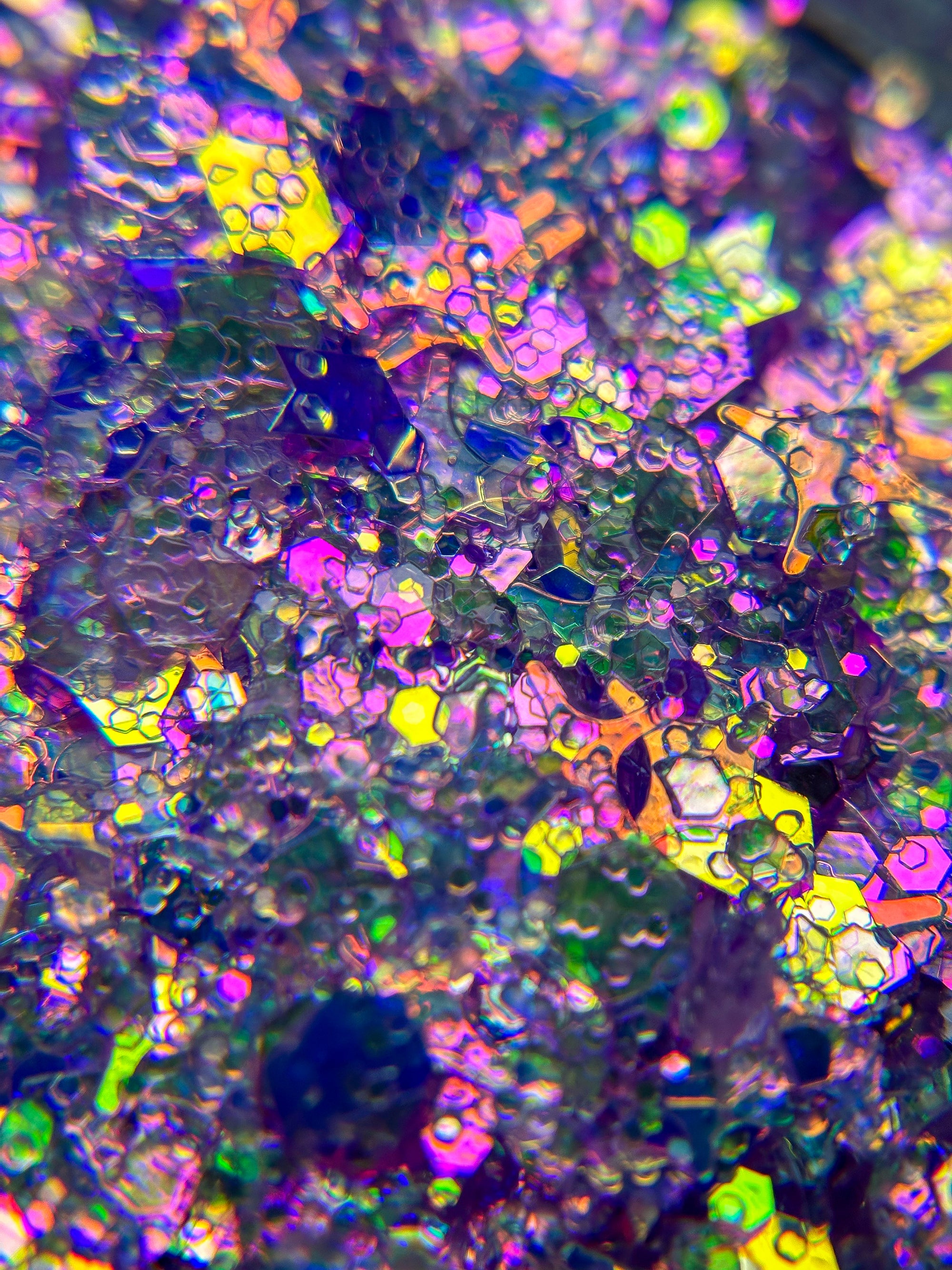 Spaced Out Glitter Gel