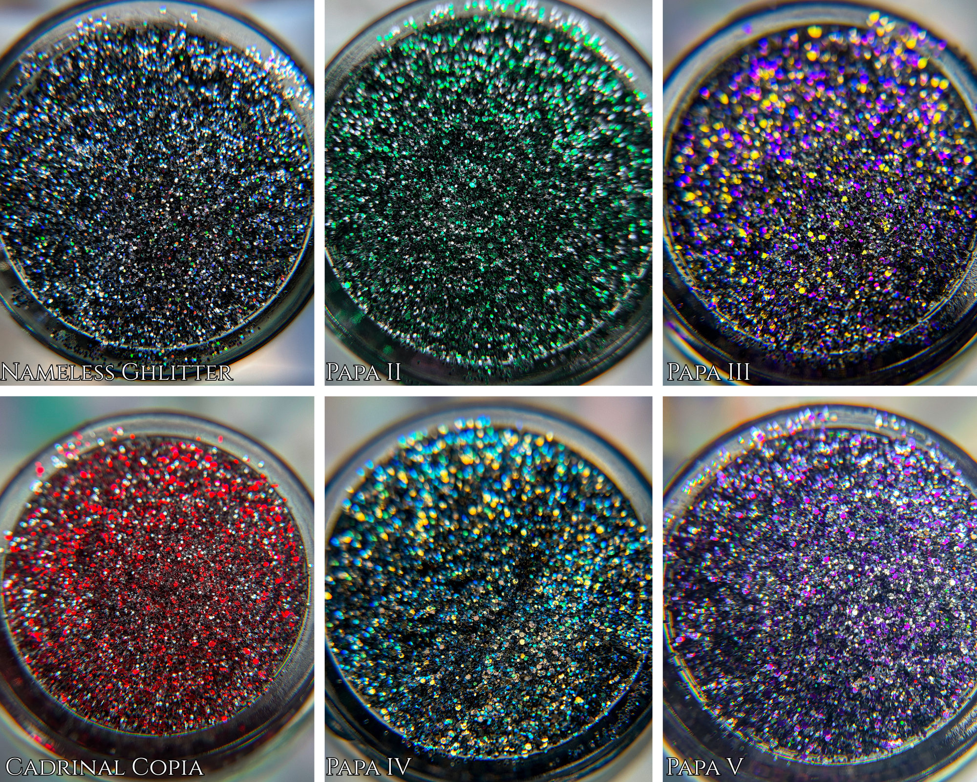 Ghost Inspired Ghlitter Bundle - 6pcs (Limited Edition)