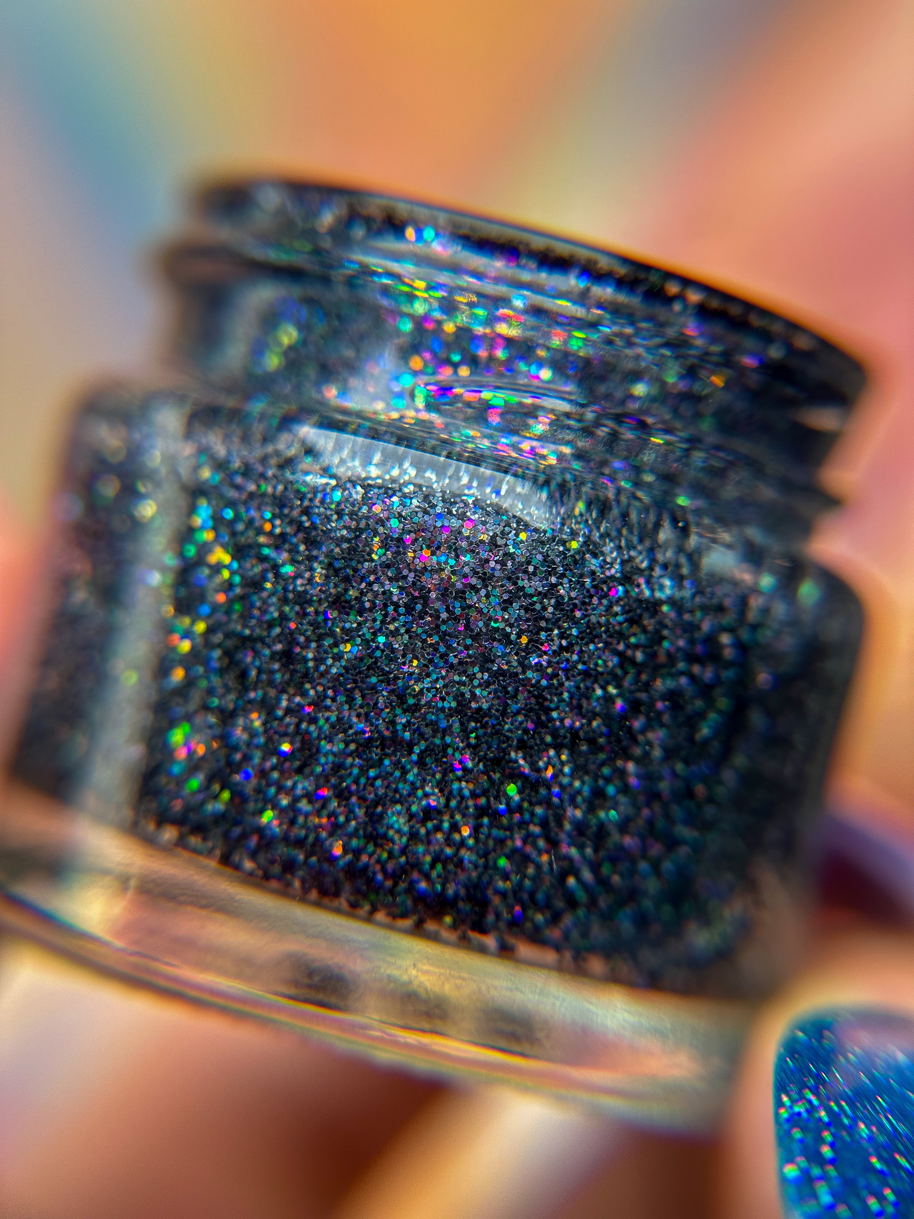 Midnight Glitter Gel