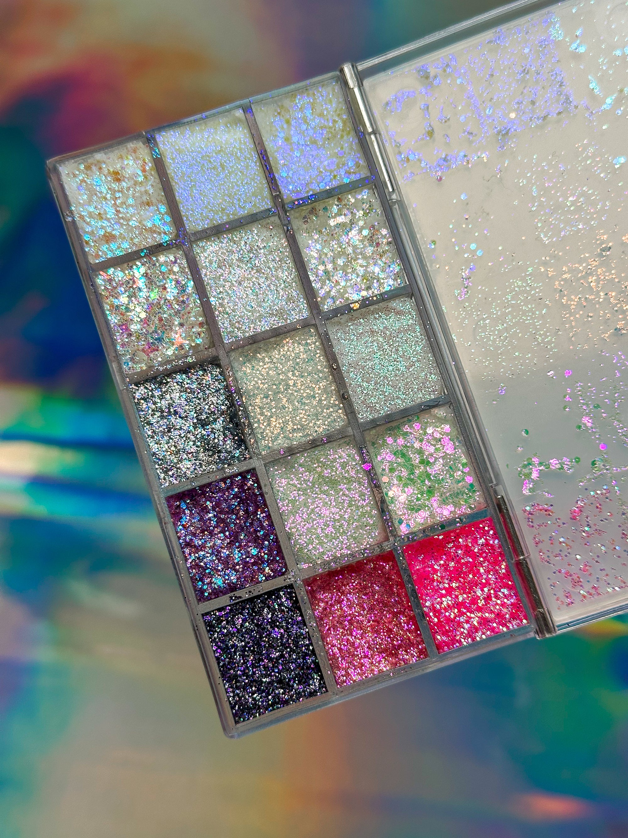 Custom Mini Glitter Palette (15 colors)