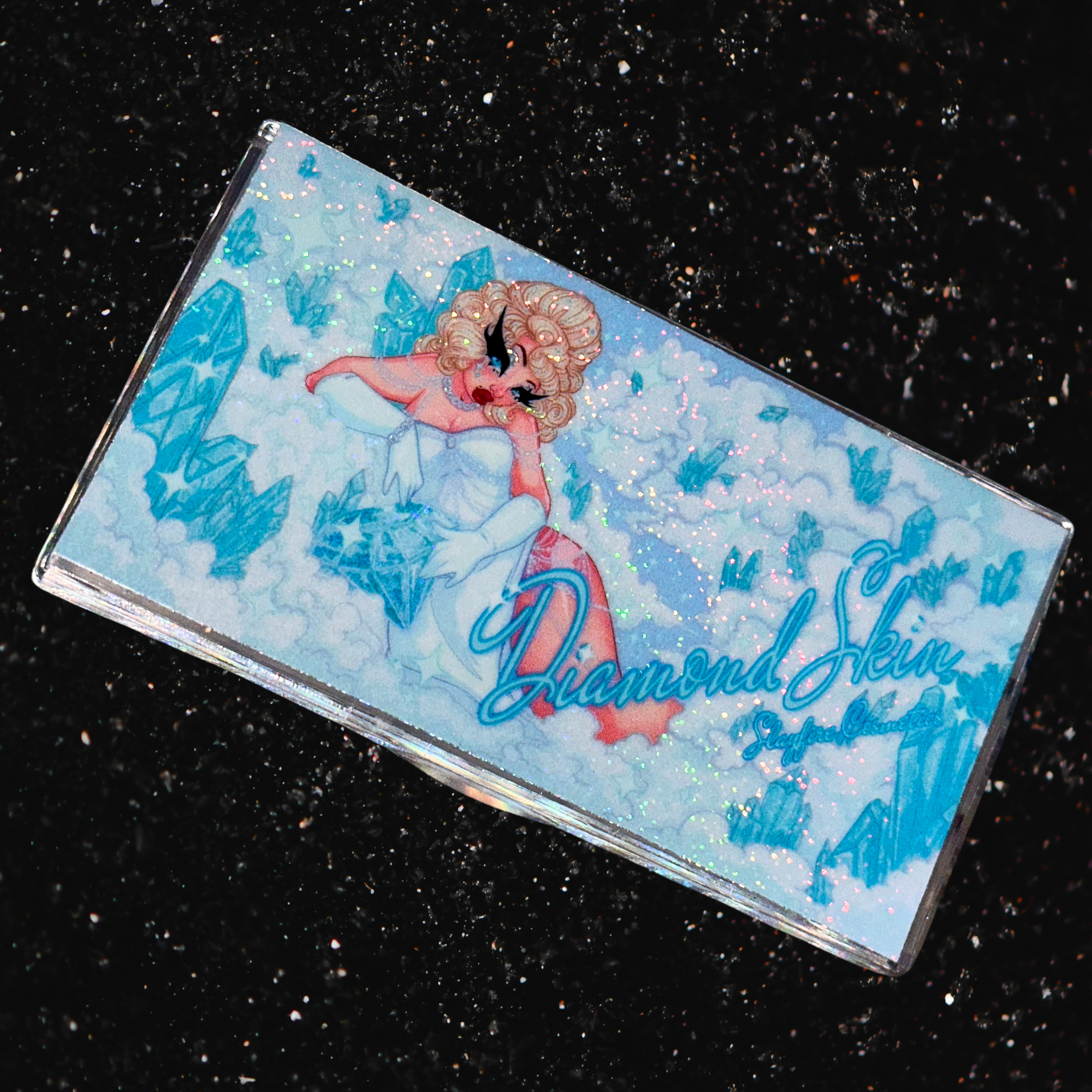 Diamond Skin - Mini 15 Color Glitter Palette