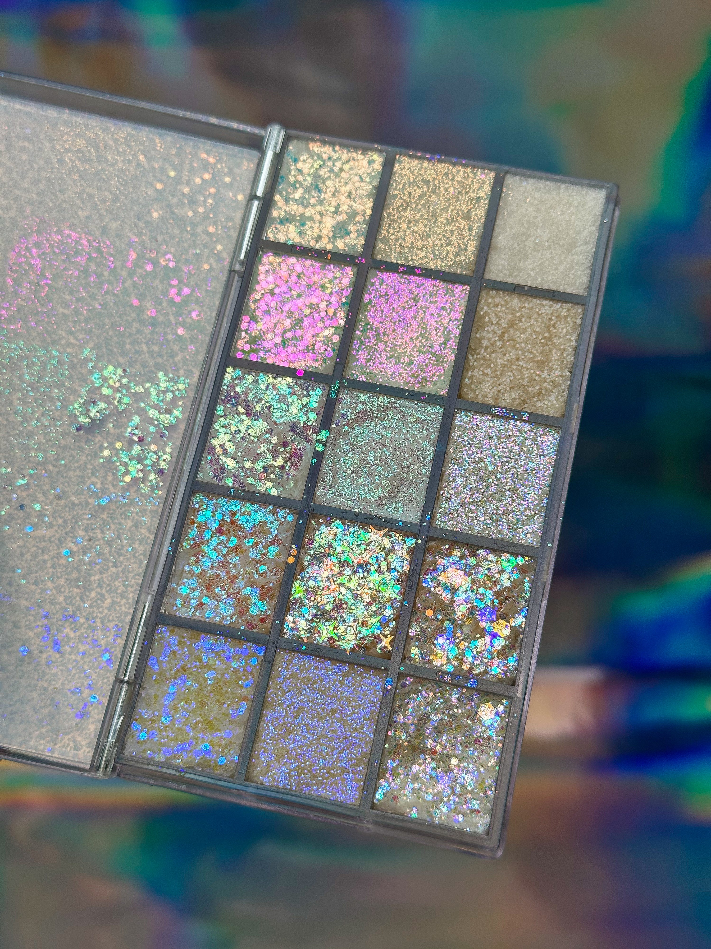 Custom Mini Glitter Palette (15 colors)