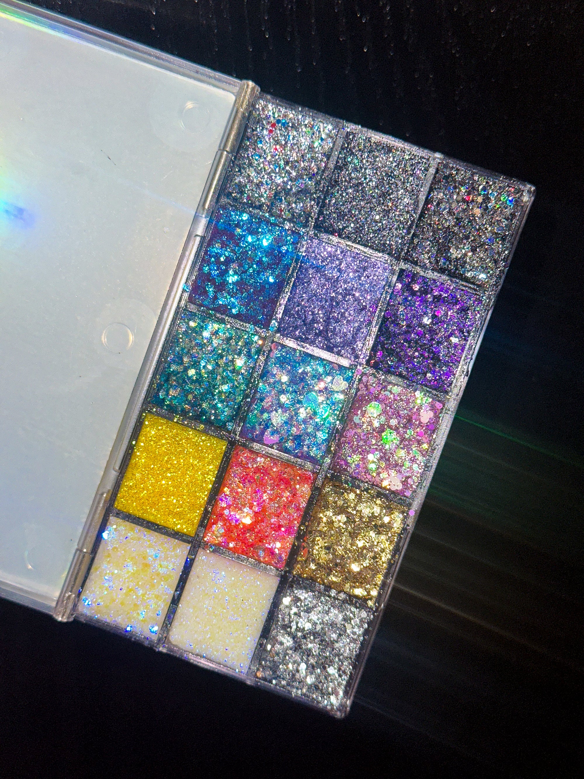 Custom Mini Glitter Palette (15 colors)