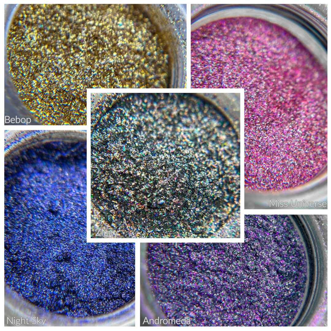 Holographic Loose Pigment Bundle – Full Collection (5 Shades)