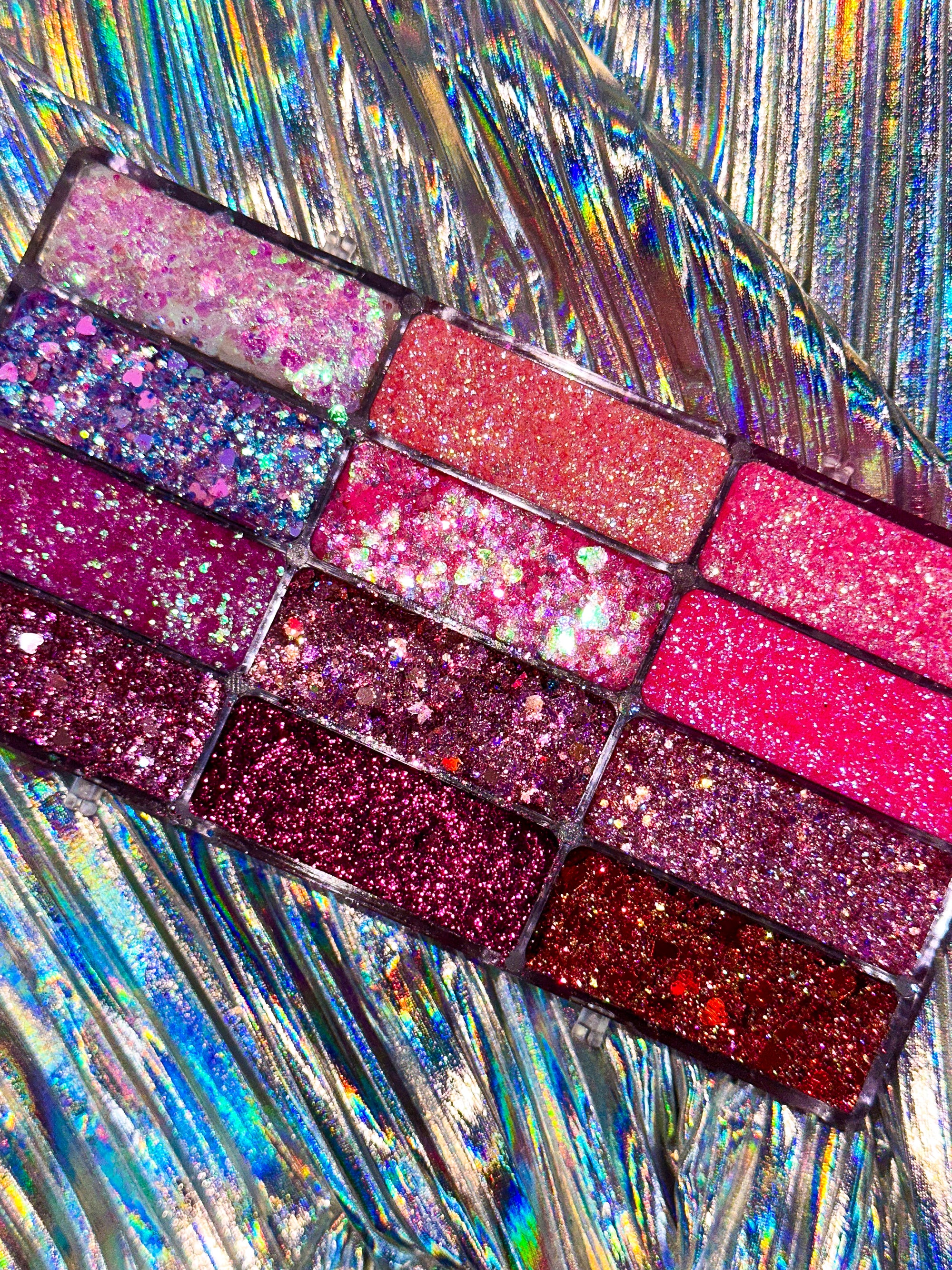 For the Love of Glitter - Valentines Glitter Palette