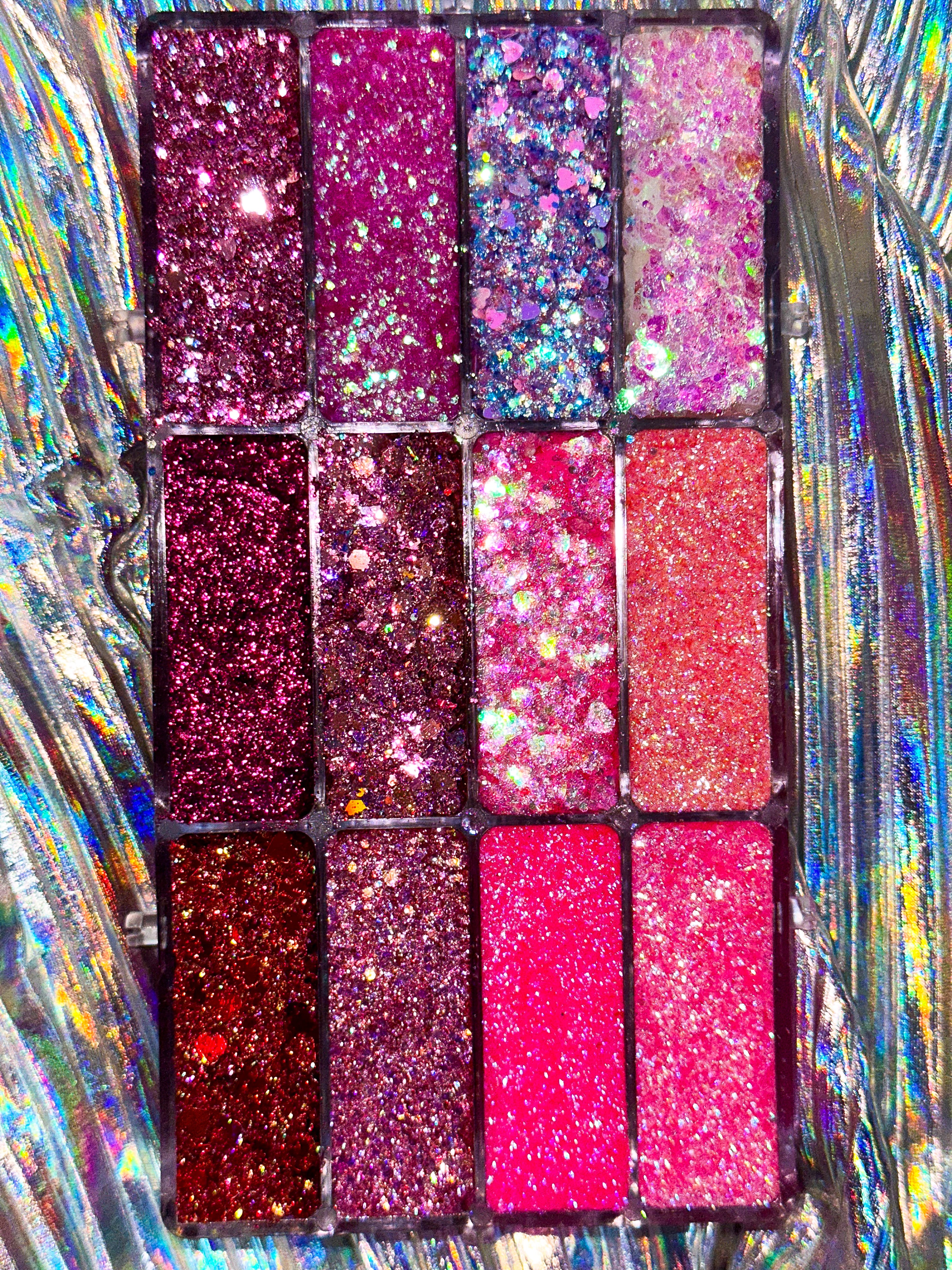 For the Love of Glitter - Valentines Glitter Palette