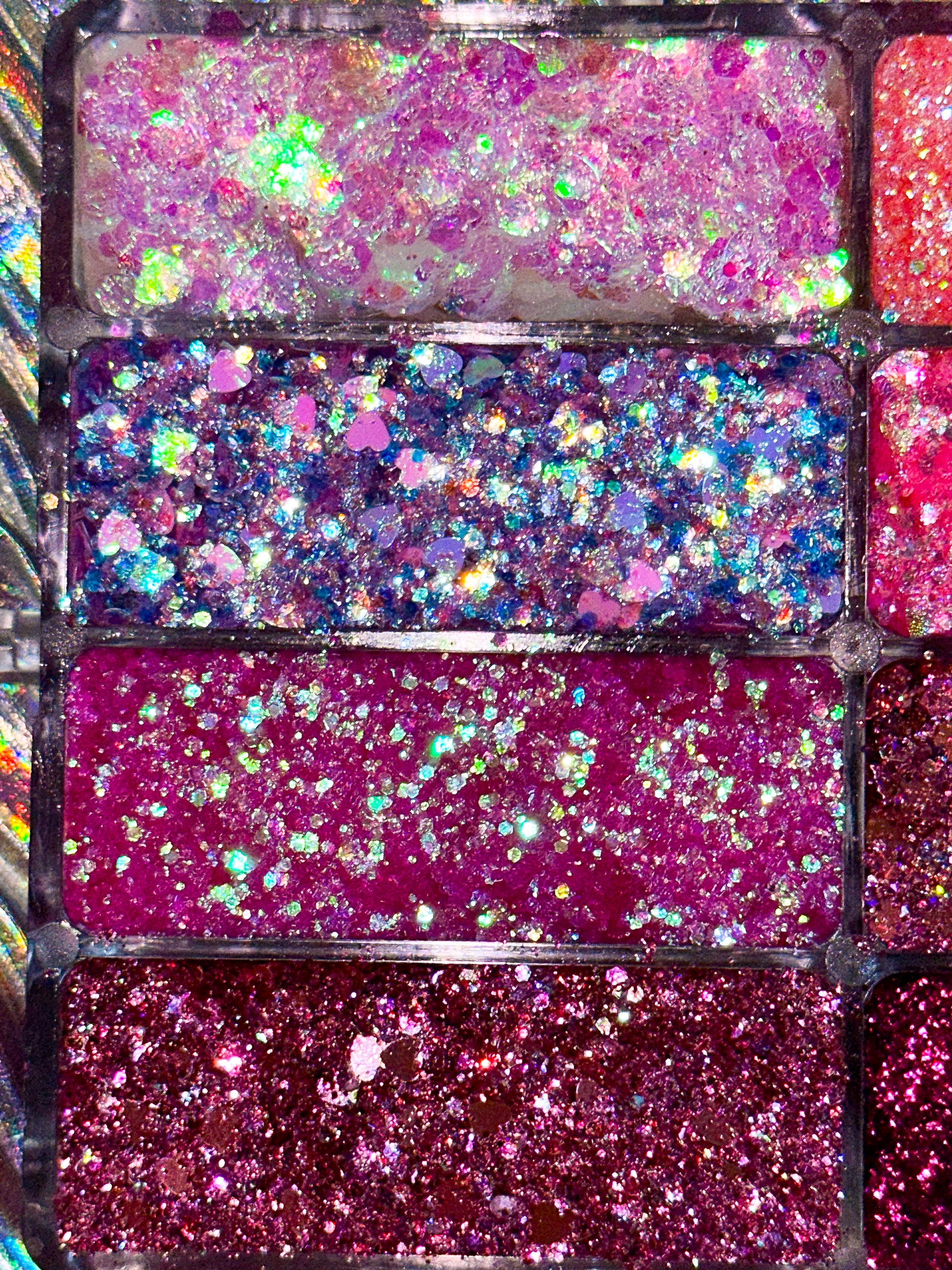 For the Love of Glitter - Valentines Glitter Palette