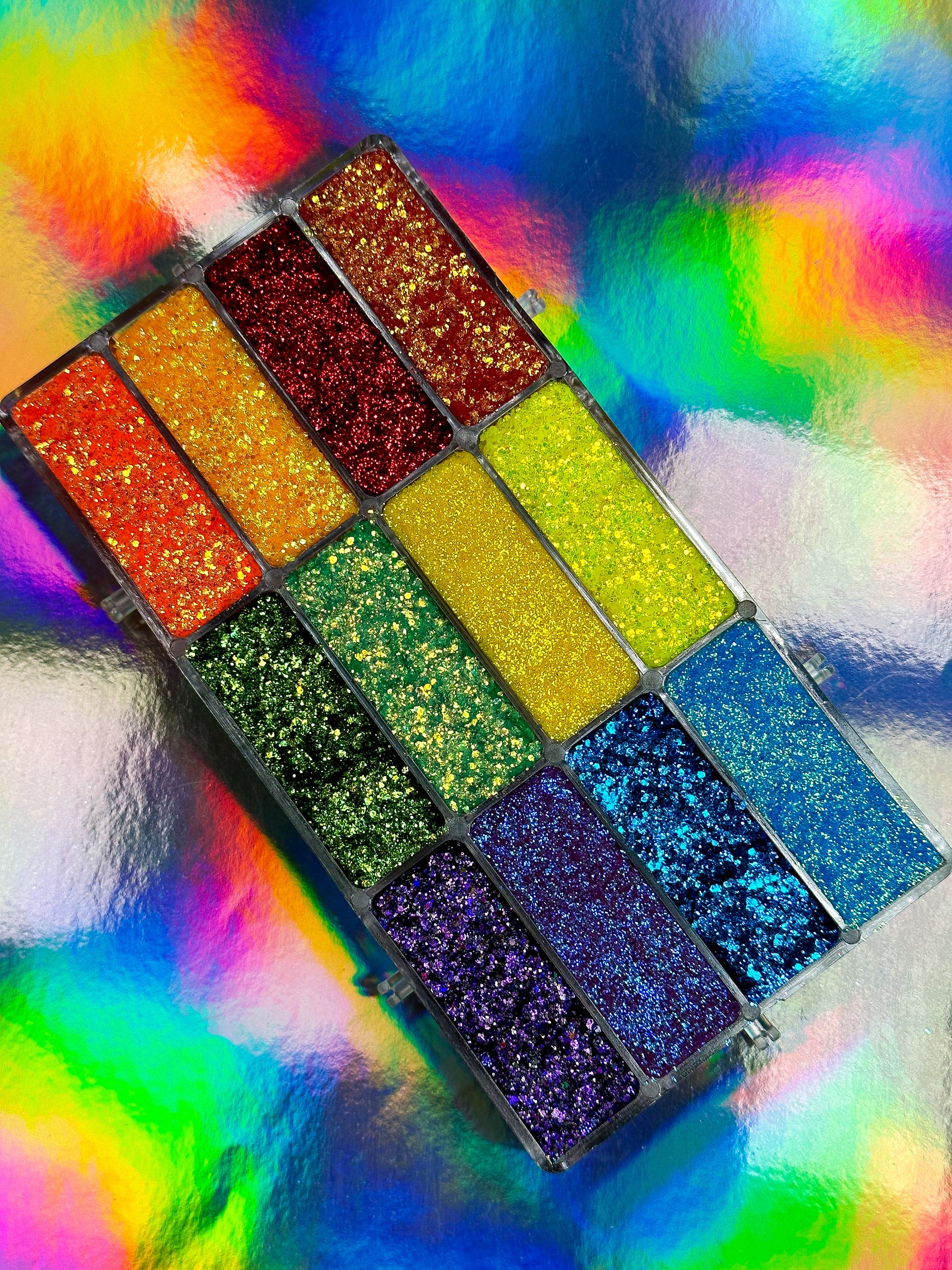 Rainbow Rush Glitter Palette