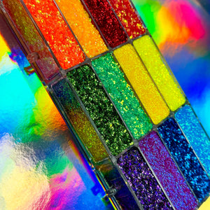 Rainbow Rush Glitter Palette