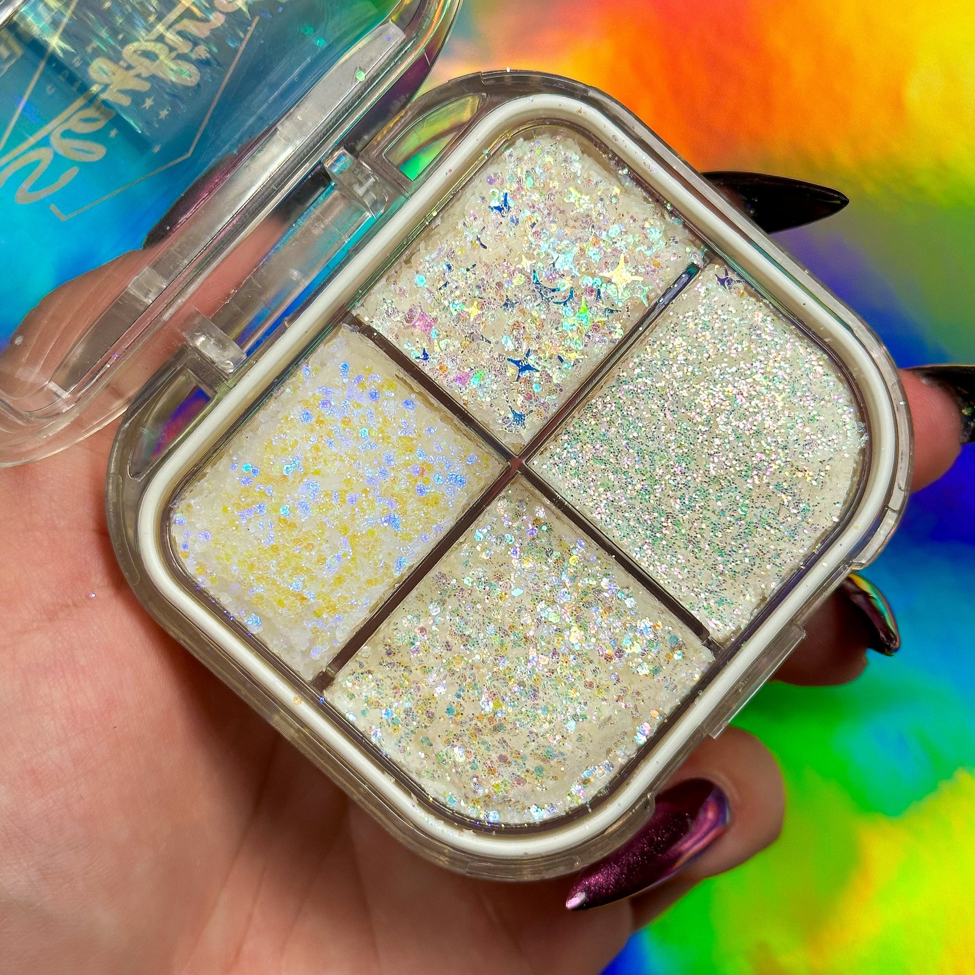 Mini Diamond Skin - Glitter Gel Pocket Palette (4 colors)