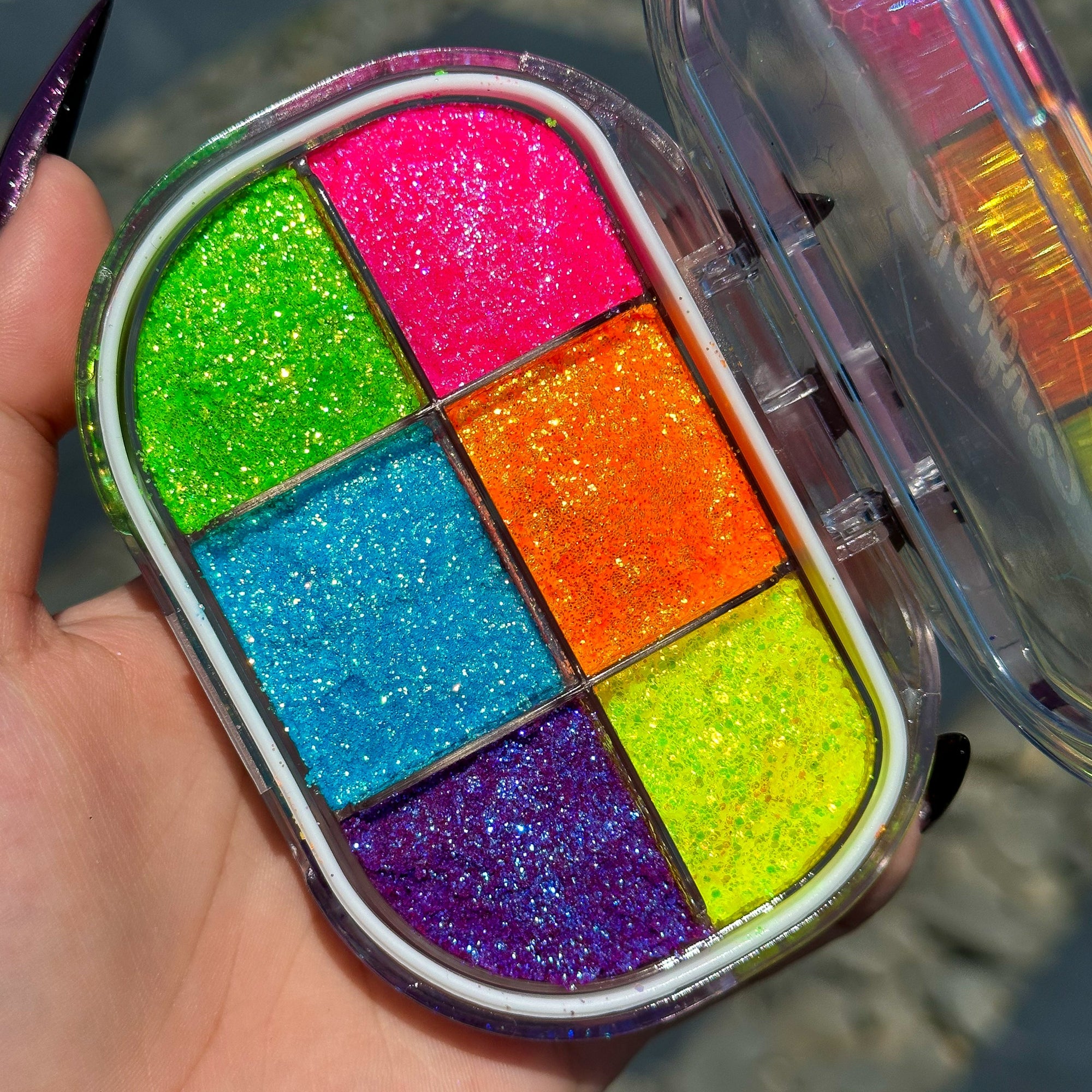 Technocolor - Glitter Gel Pocket Palette