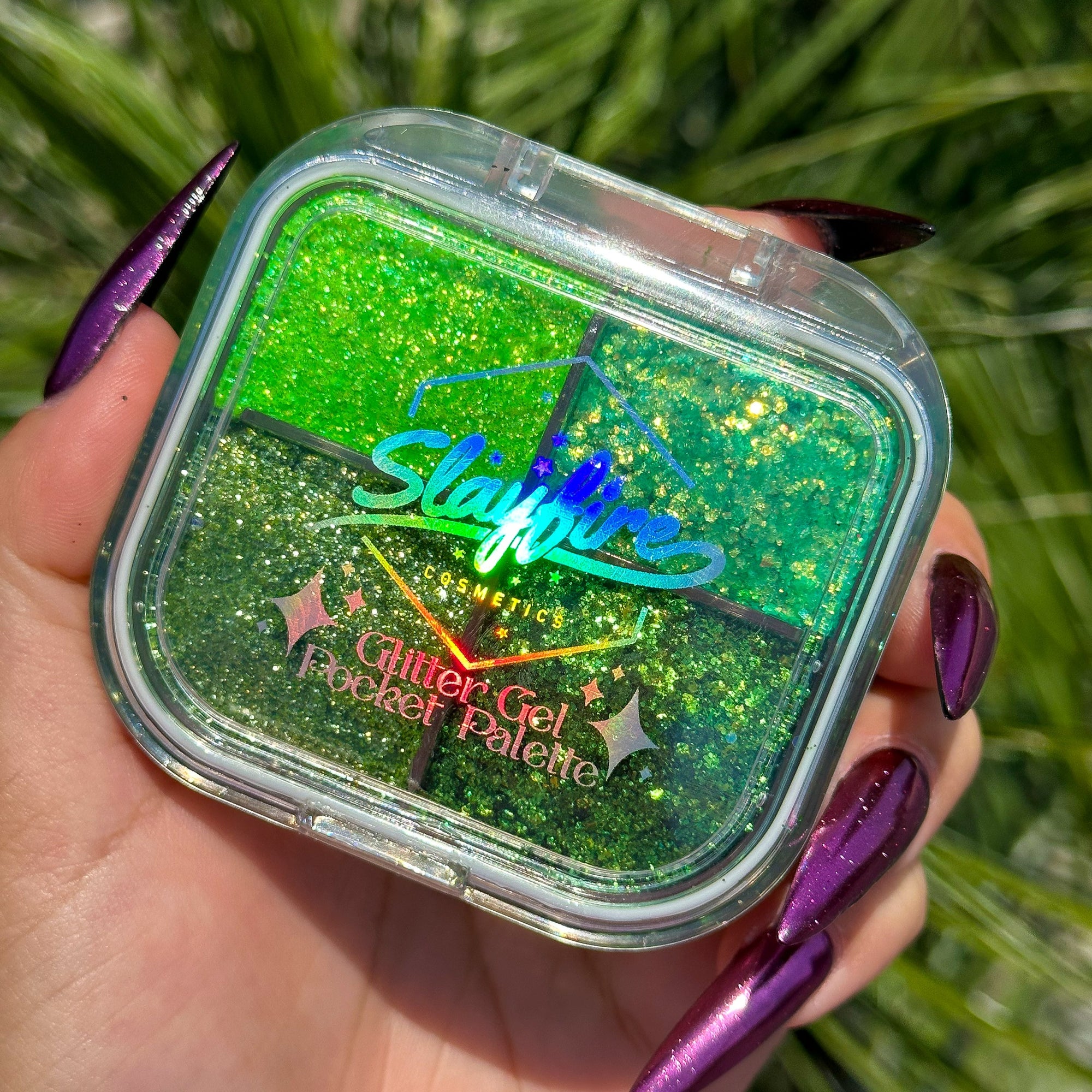 Green Means Glow! - Glitter Gel Pocket Palette