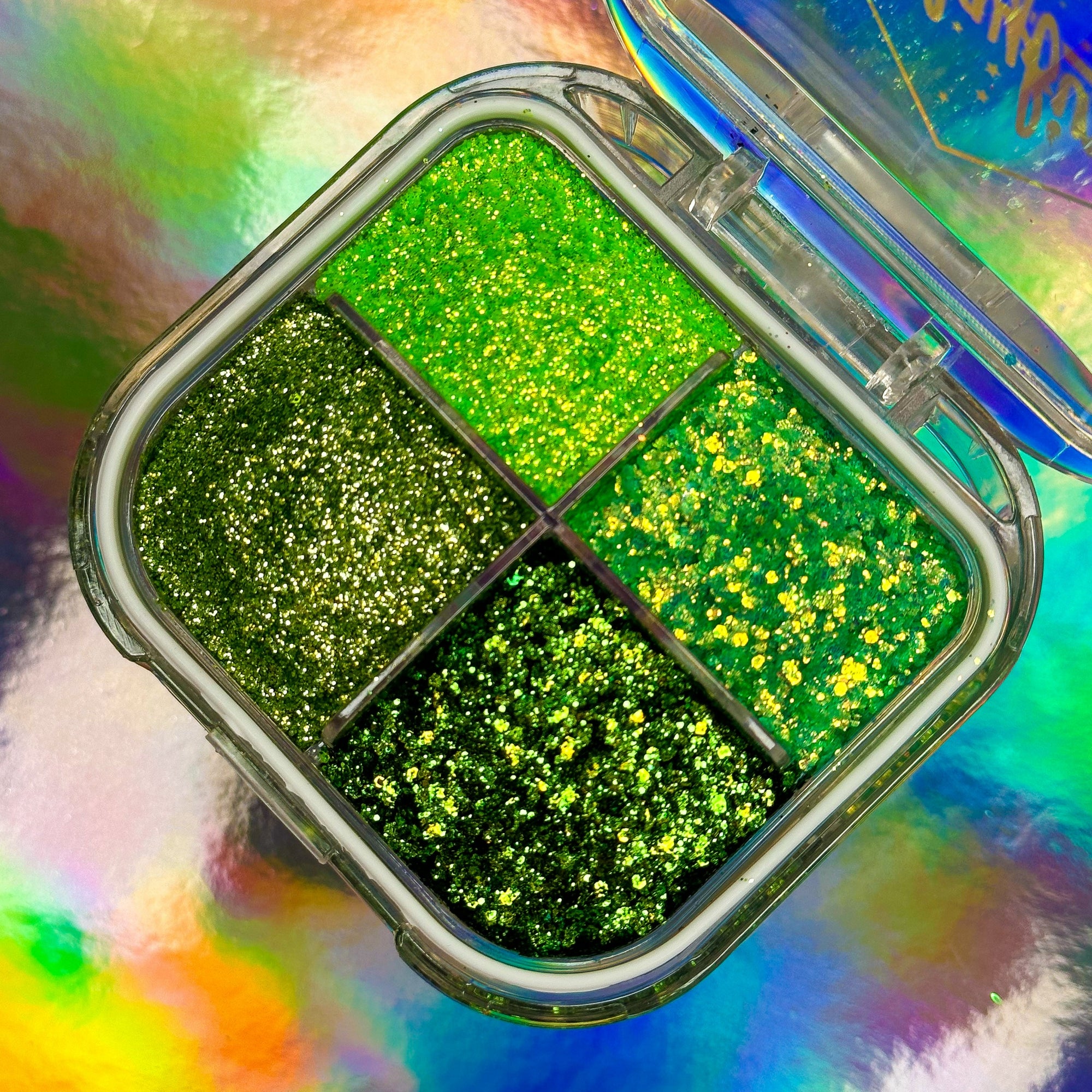 Green Means Glow! - Glitter Gel Pocket Palette