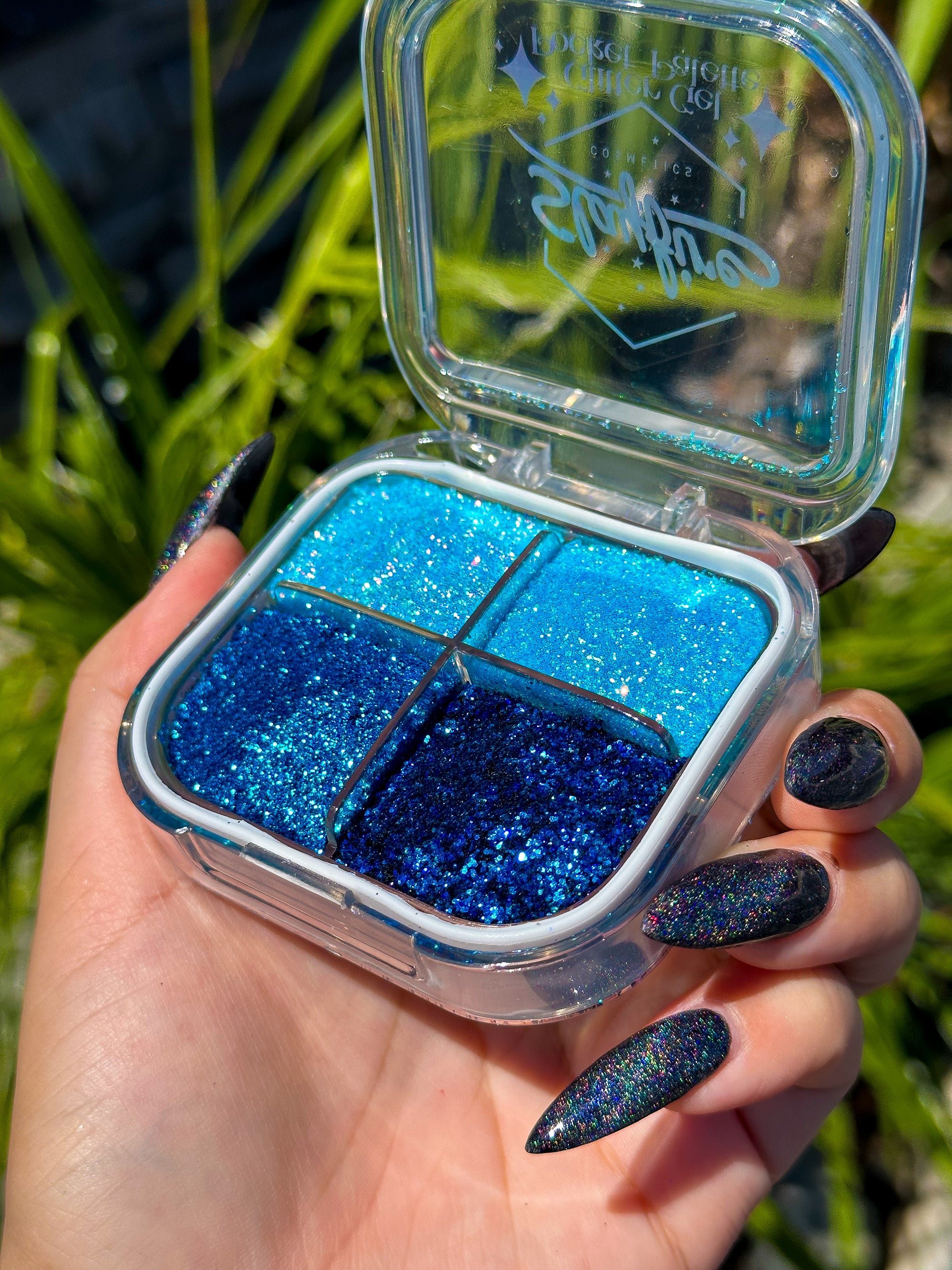 Crystal Lagoon - Glitter Gel Pocket Palette