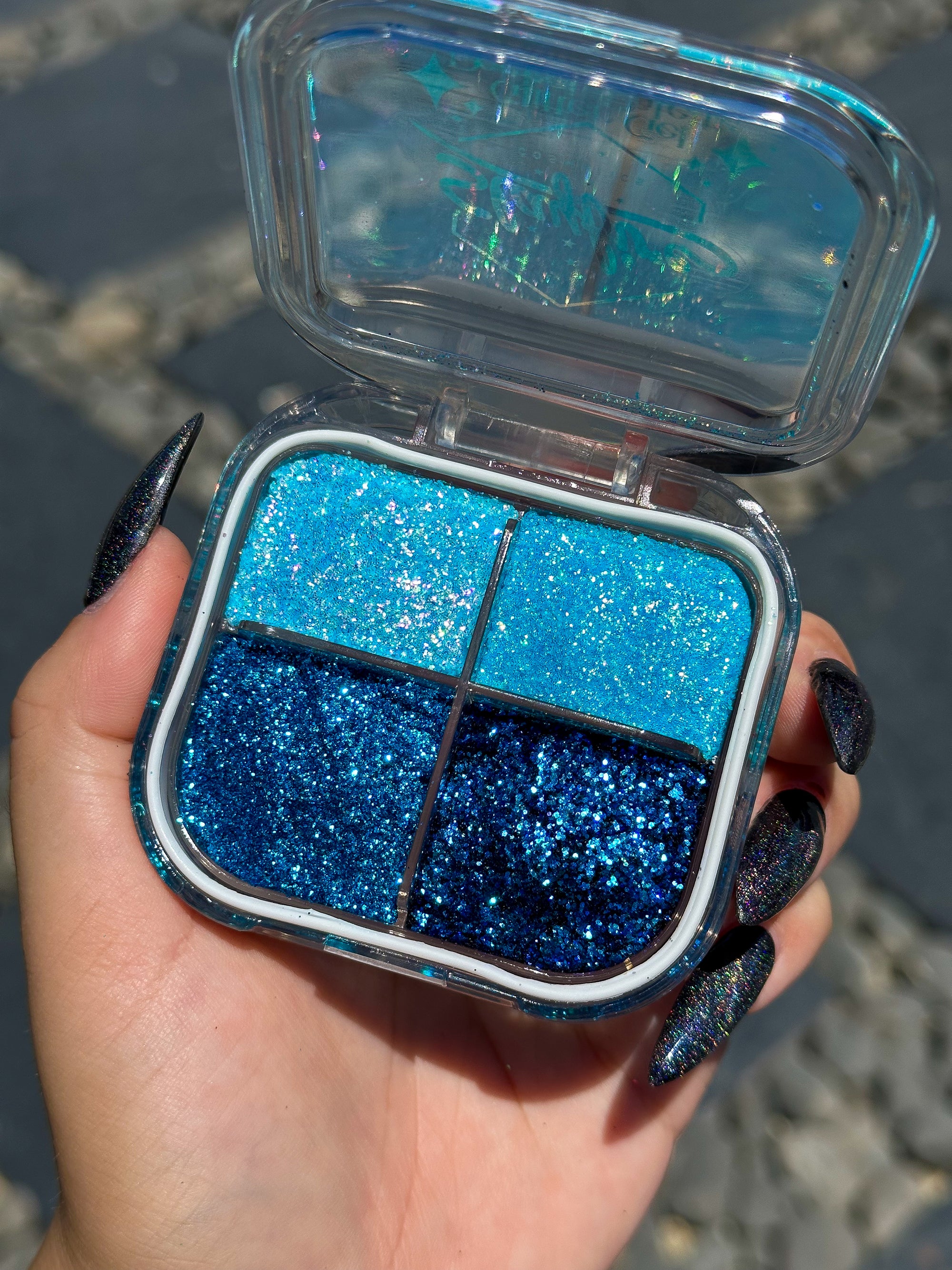 Crystal Lagoon - Glitter Gel Pocket Palette