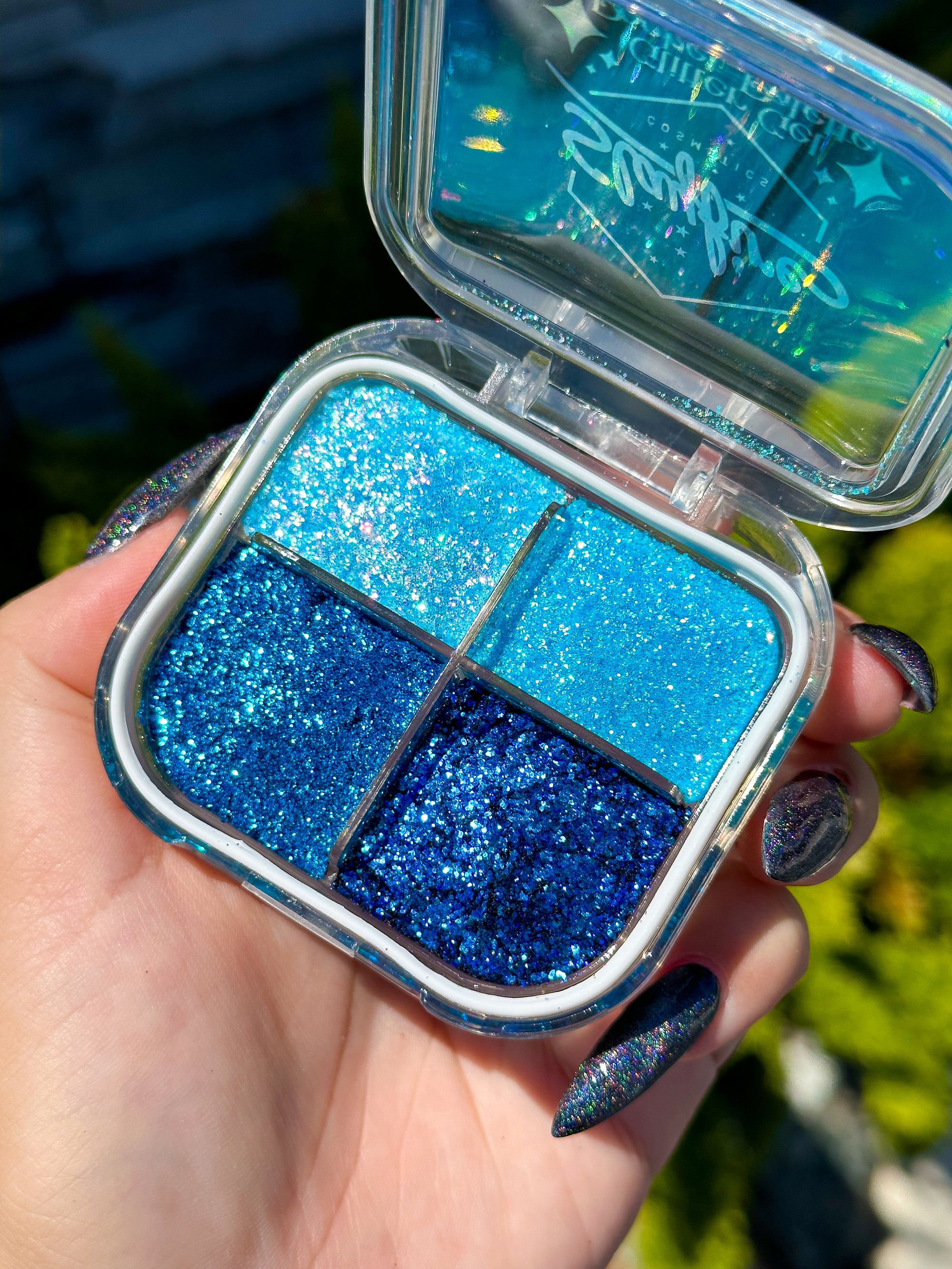 Crystal Lagoon - Glitter Gel Pocket Palette