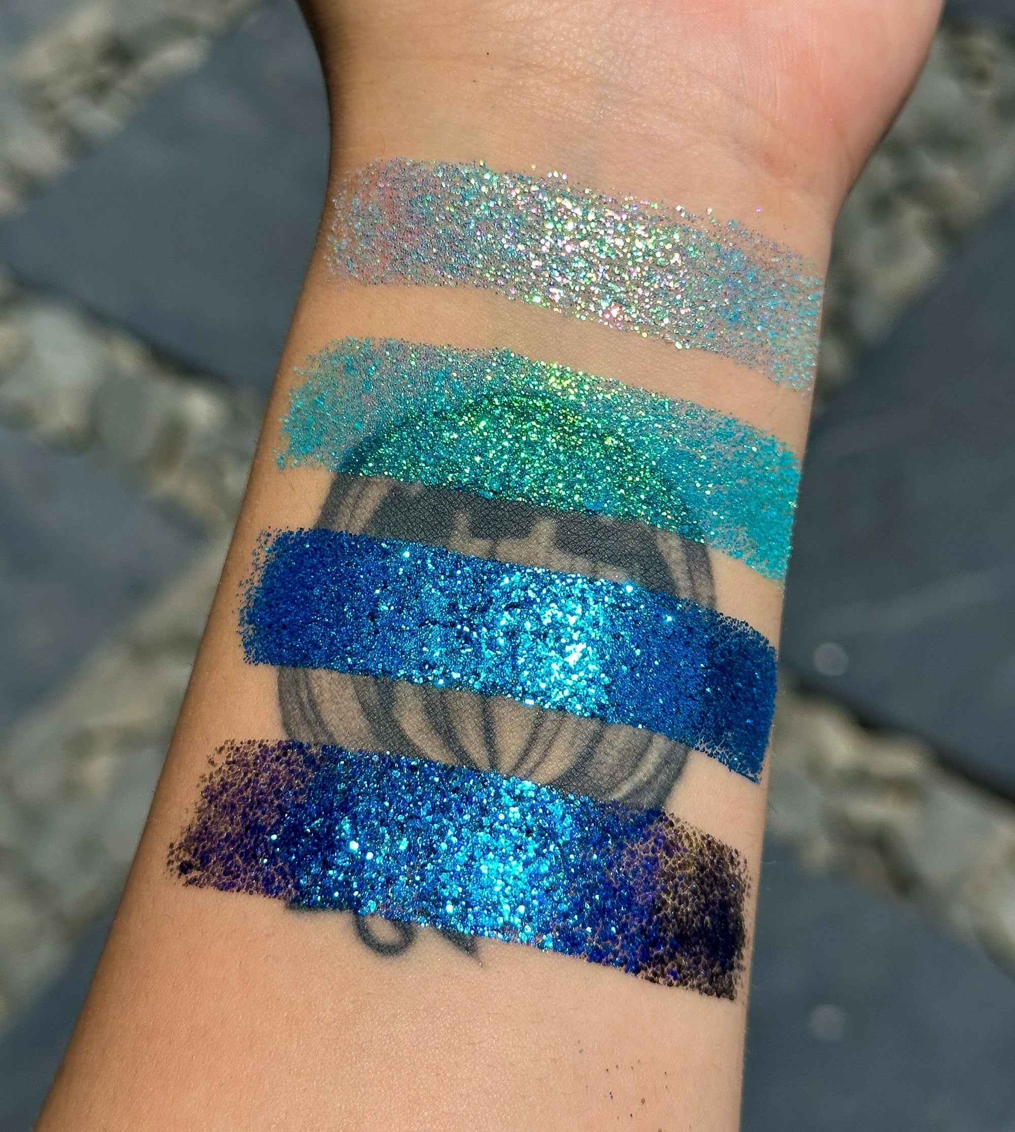 Crystal Lagoon - Glitter Gel Pocket Palette