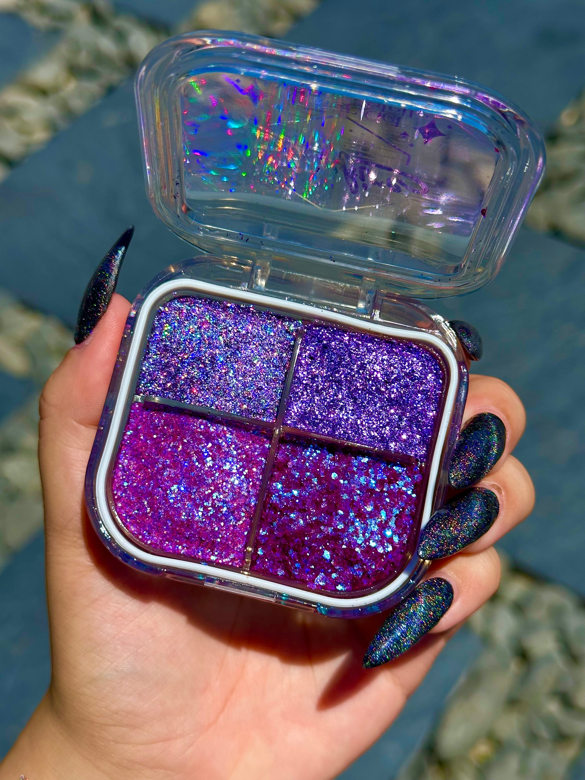 Mystic Lavender - Glitter Gel Pocket Palette