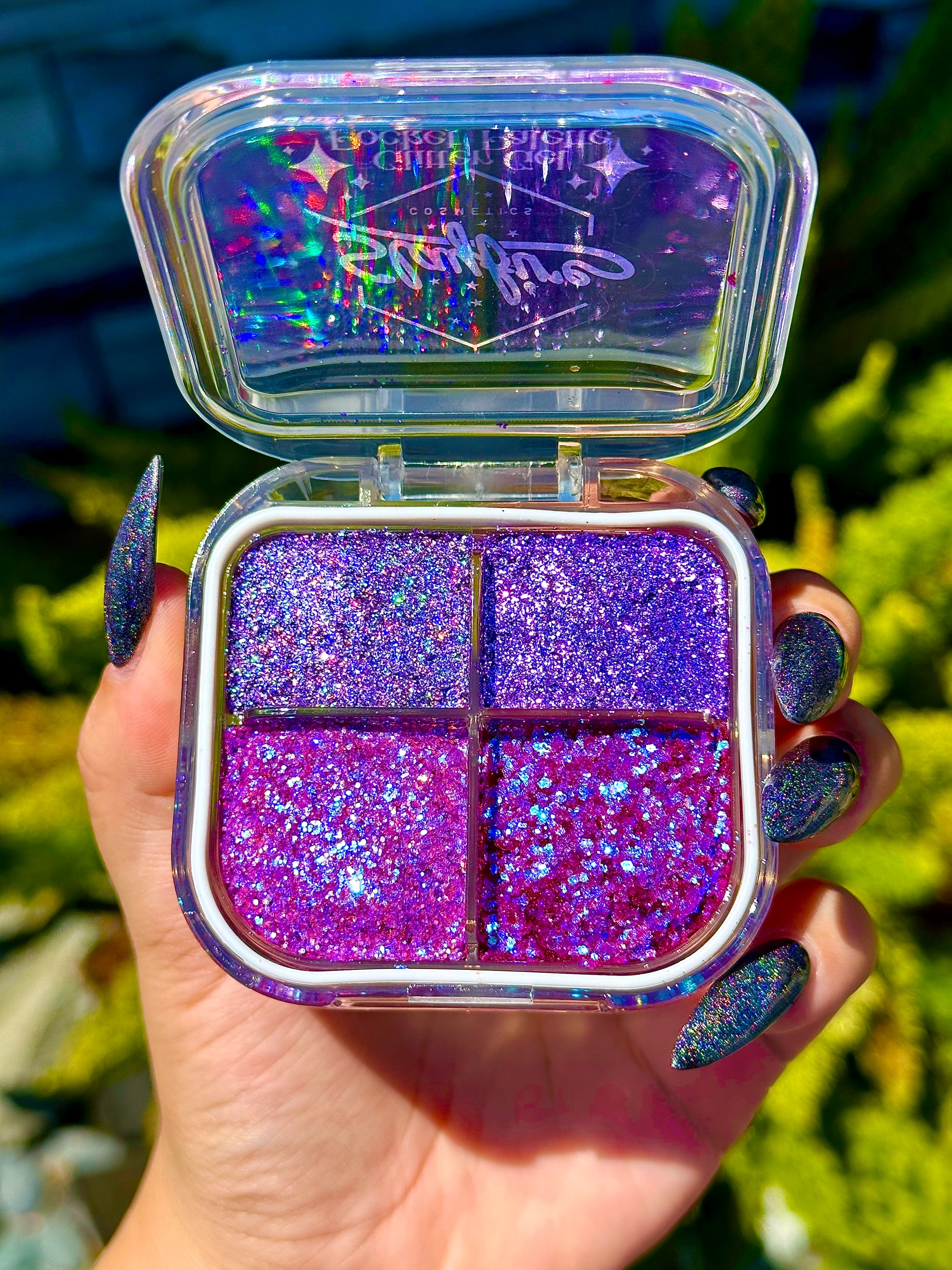 Mystic Lavender - Glitter Gel Pocket Palette