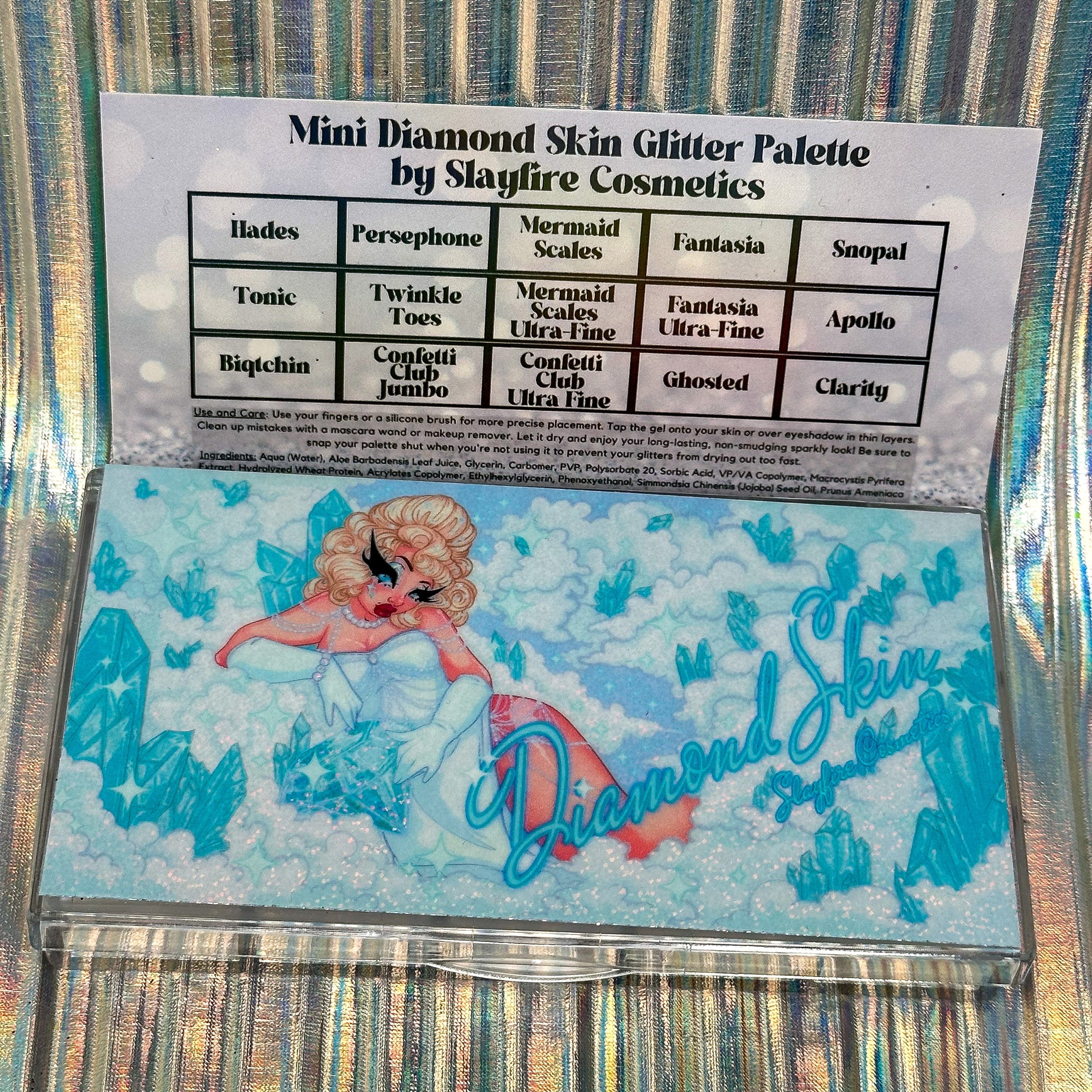 Diamond Skin - Mini 15 Color Glitter Palette