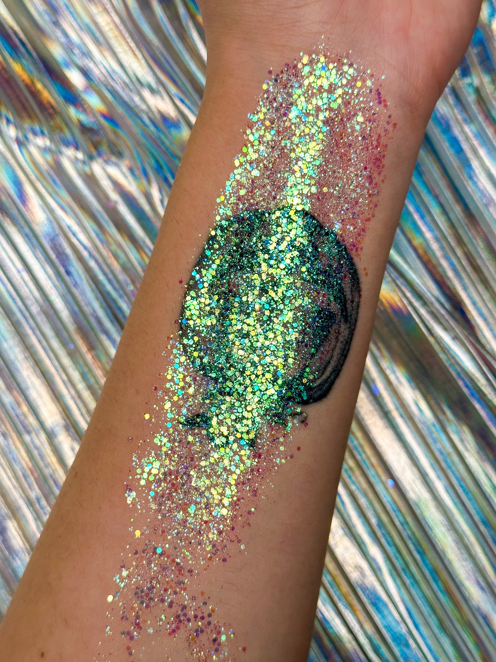 Mermaid Scales Glitter Gel