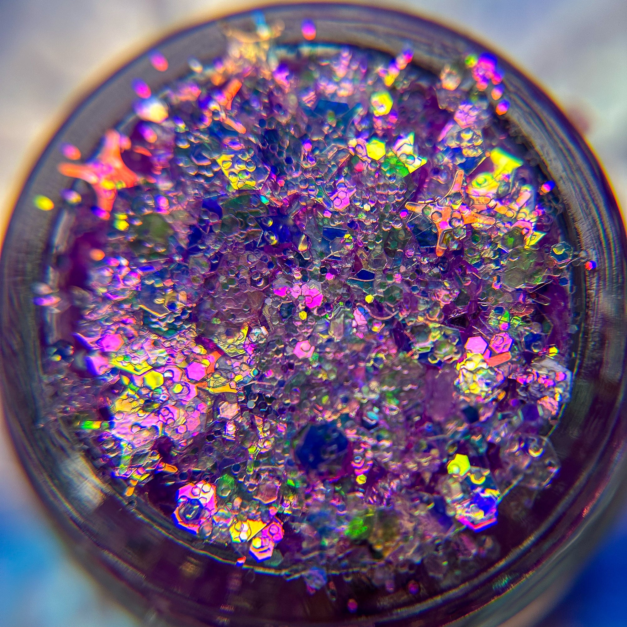 Spaced Out Glitter Gel