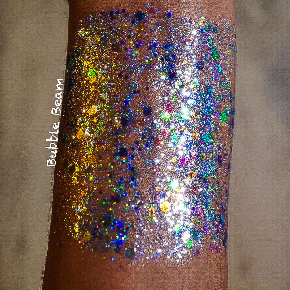 Bubble Beam Glitter Gel