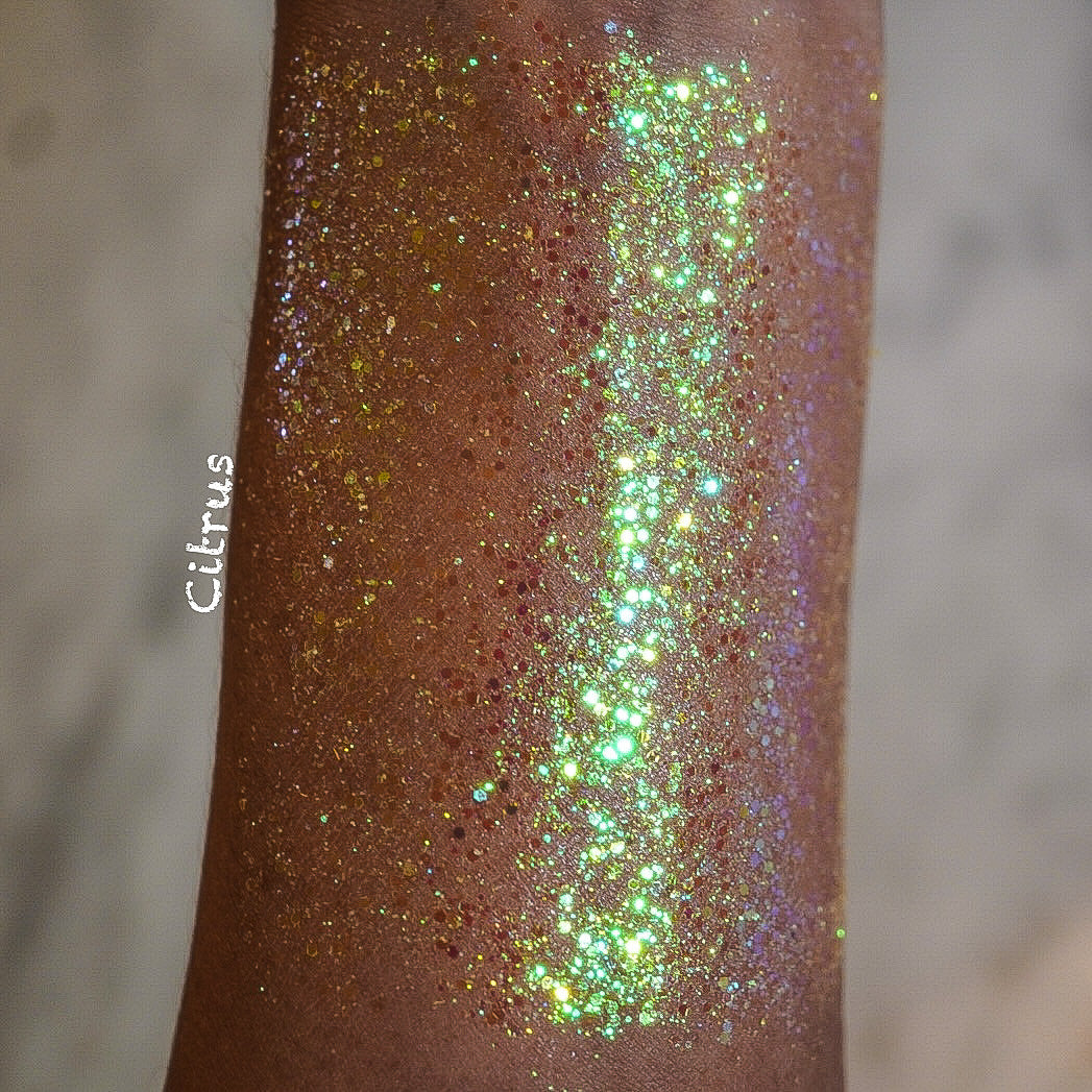 Citrus Glitter Gel