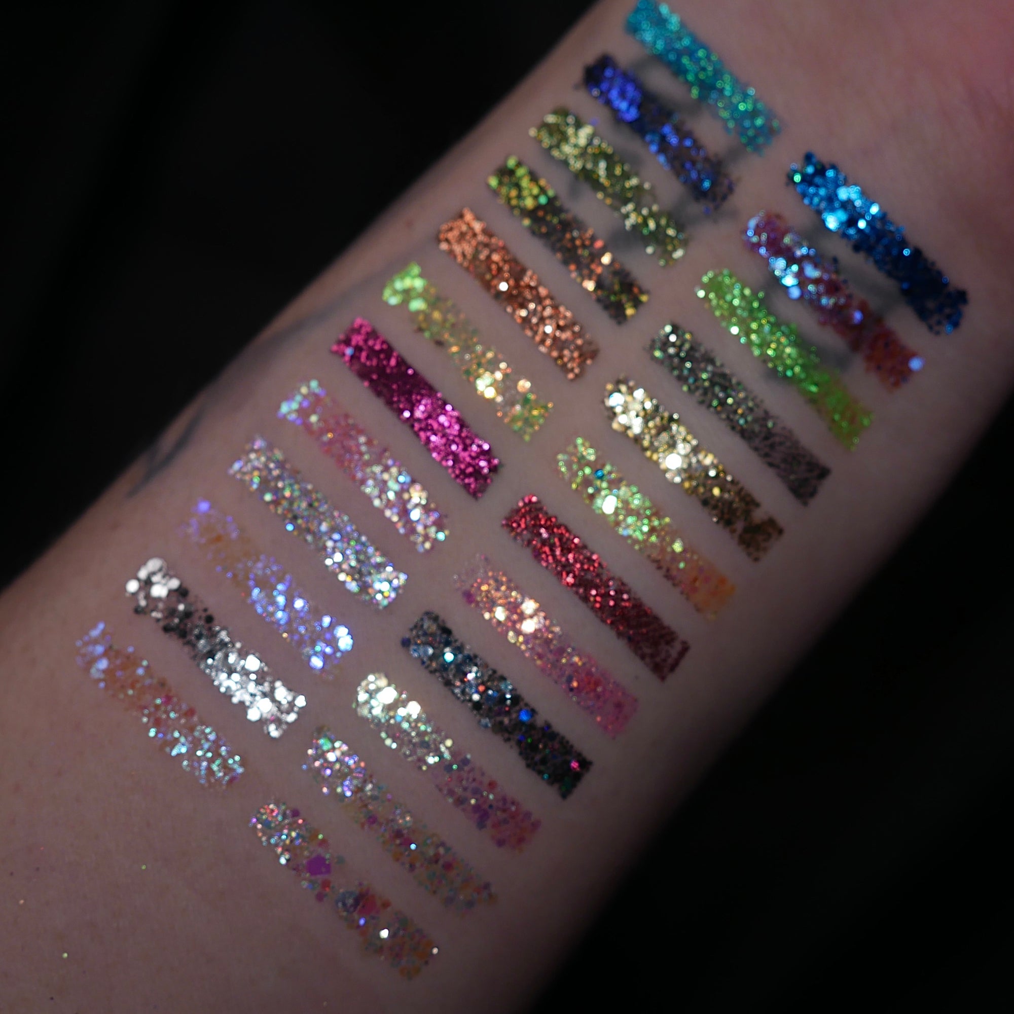 Across the Glitterverse - Mini 24-Color Glitter Palette