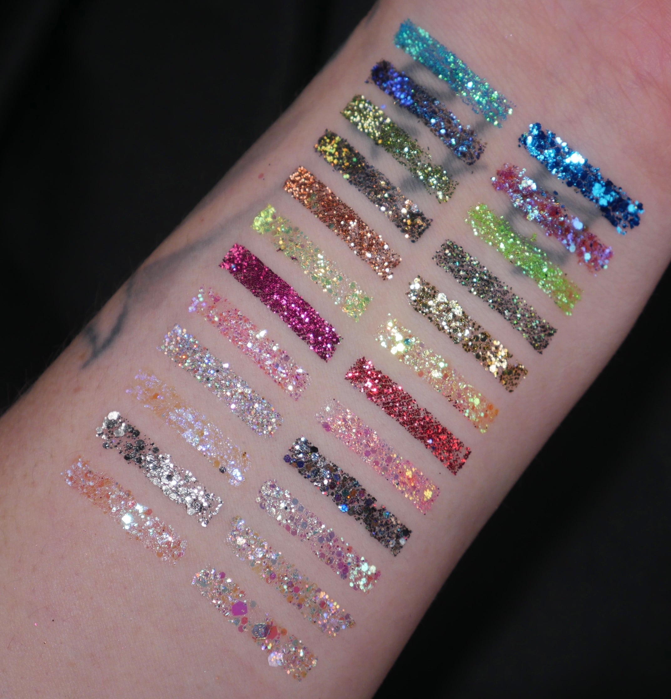 Across the Glitterverse - Mini 24-Color Glitter Palette