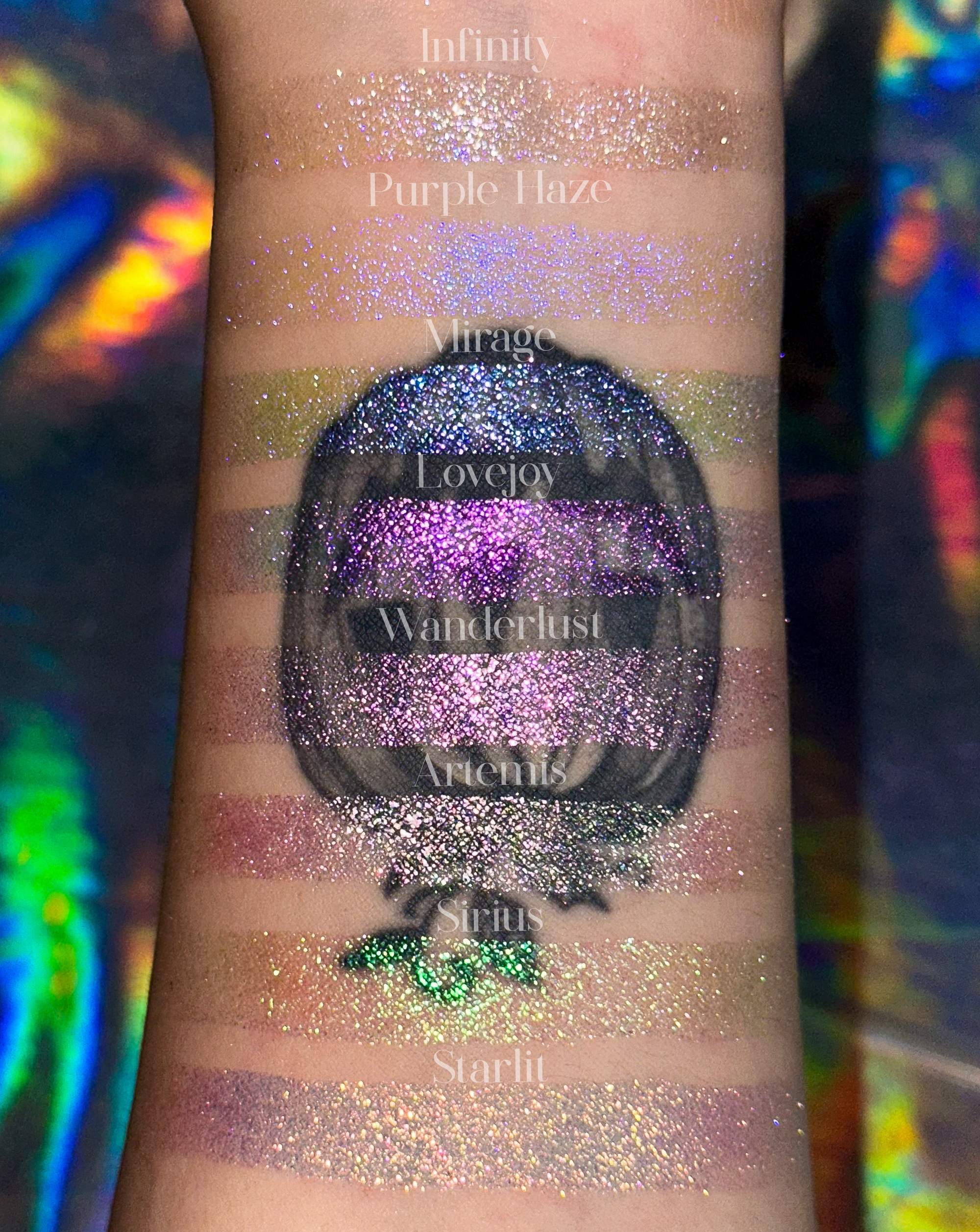 Iridescent Loose Pigment Bundle – Full Collection (8 Shades)