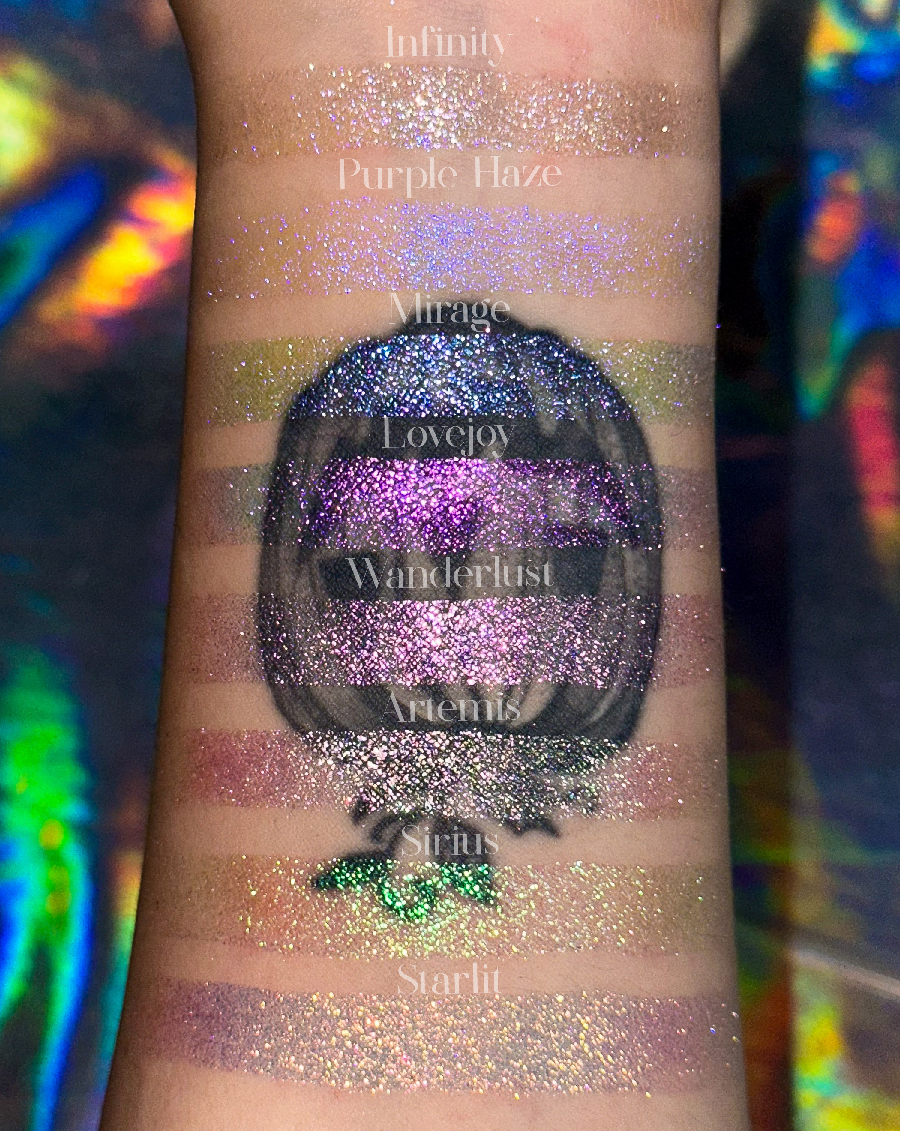 Iridescent Loose Pigment Bundle – Full Collection (8 Shades)