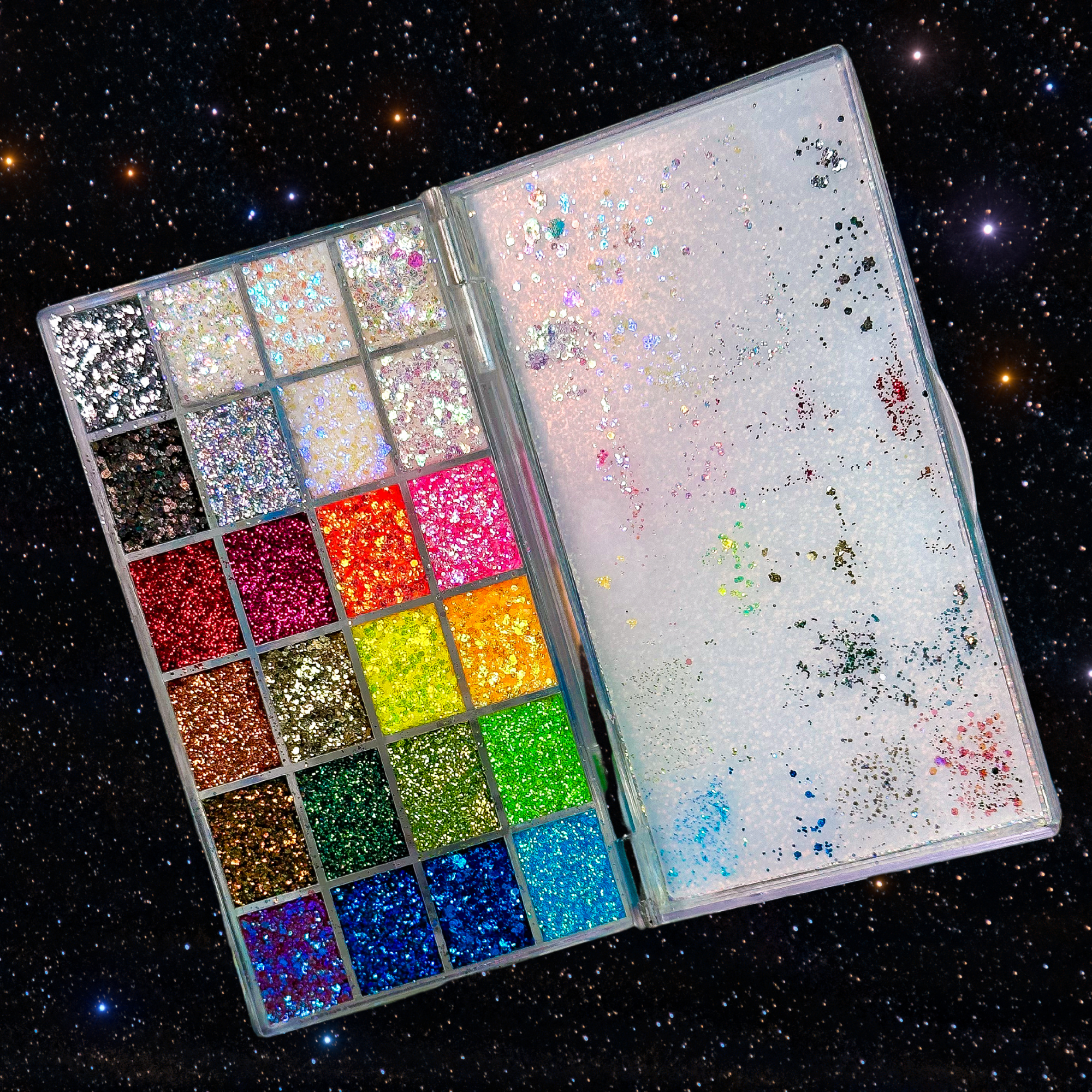 Across the Glitterverse - Mini 24-Color Glitter Palette (PREORDER)