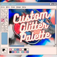 Load image into Gallery viewer, Custom Glitter Gel Pocket Palette (6 colors)
