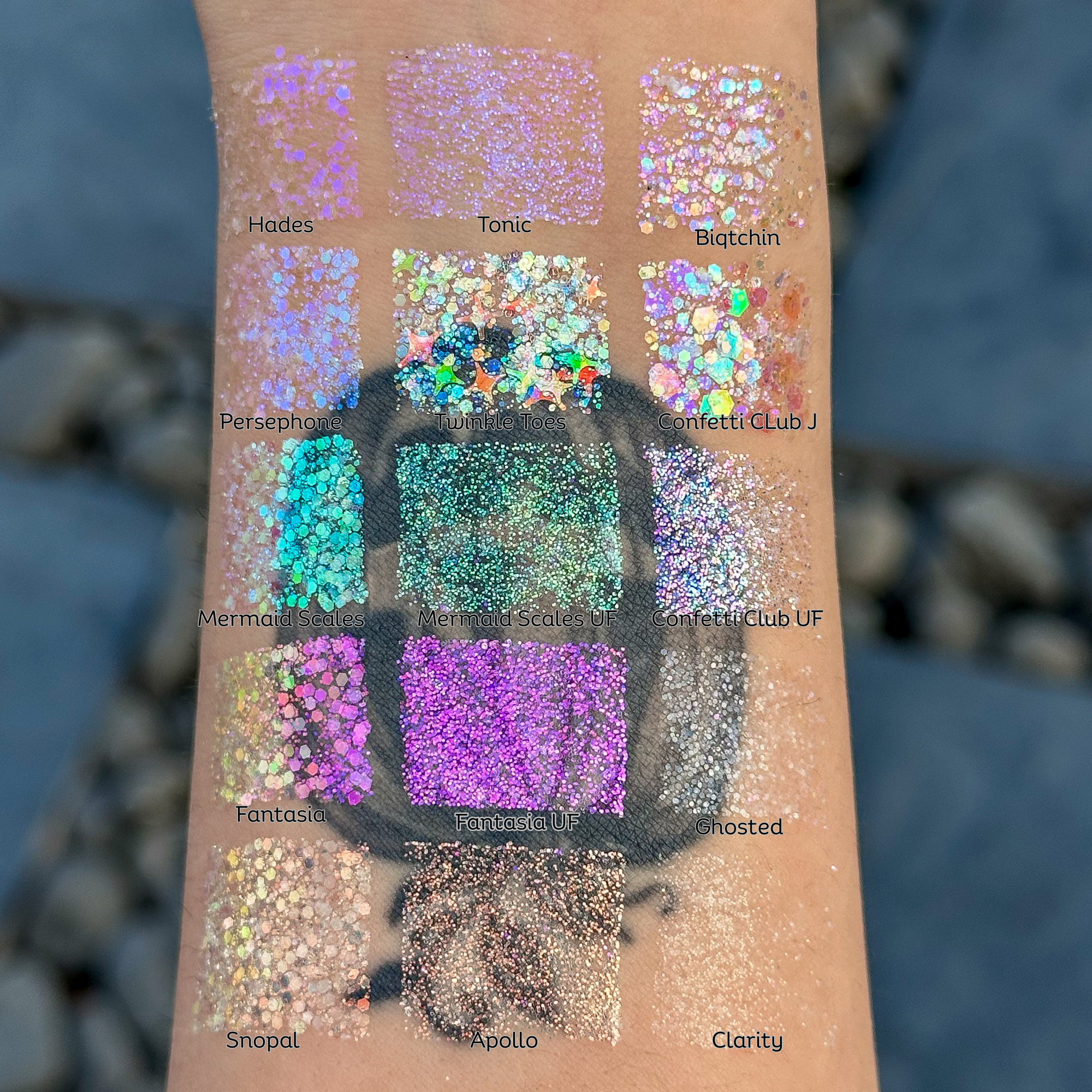 Diamond Skin - Mini 15 Color Glitter Palette