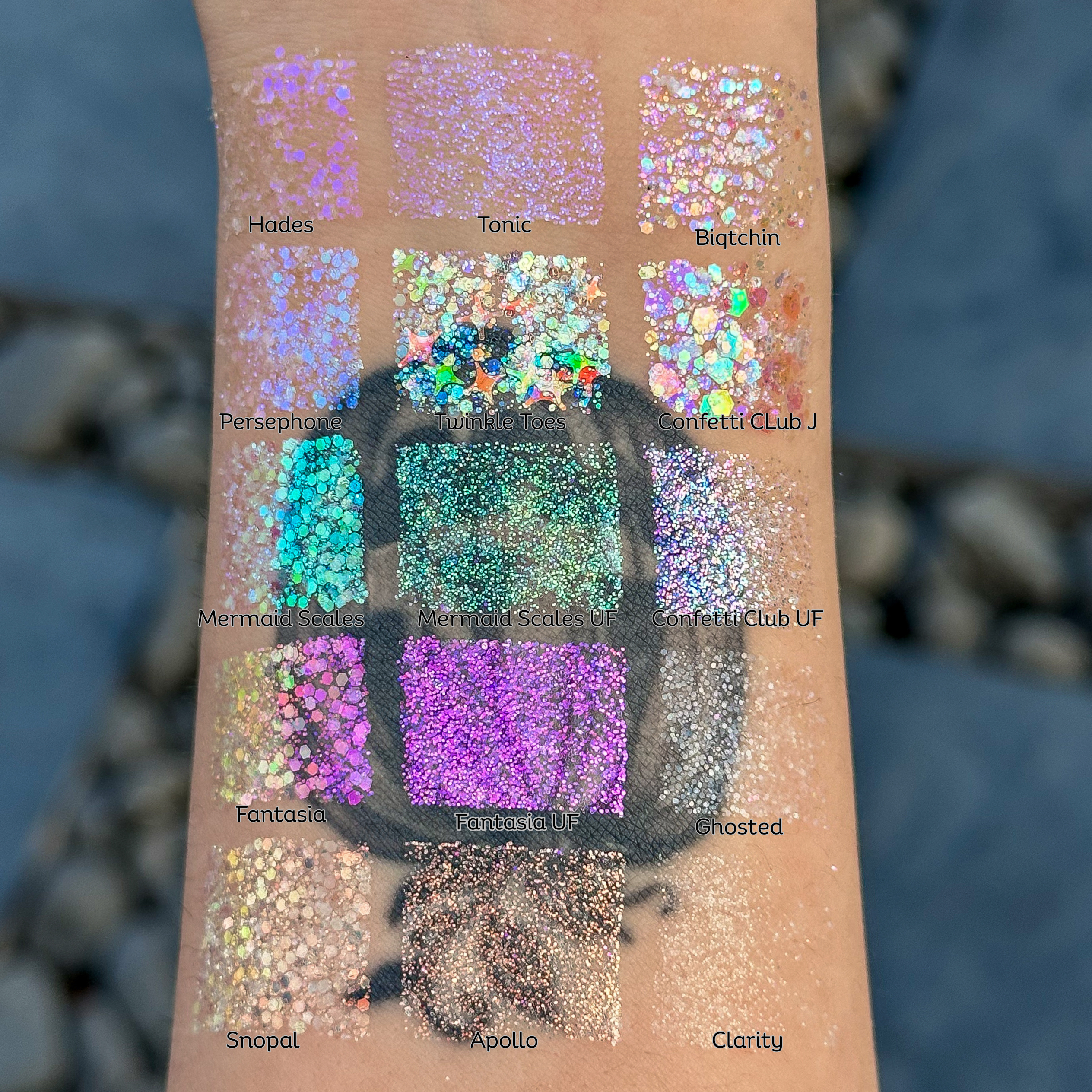Diamond Skin - Mini 15 Color Glitter Palette