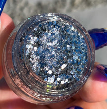 Load image into Gallery viewer, Silver Tongue Glitter Gel - slayfirecosmetics
