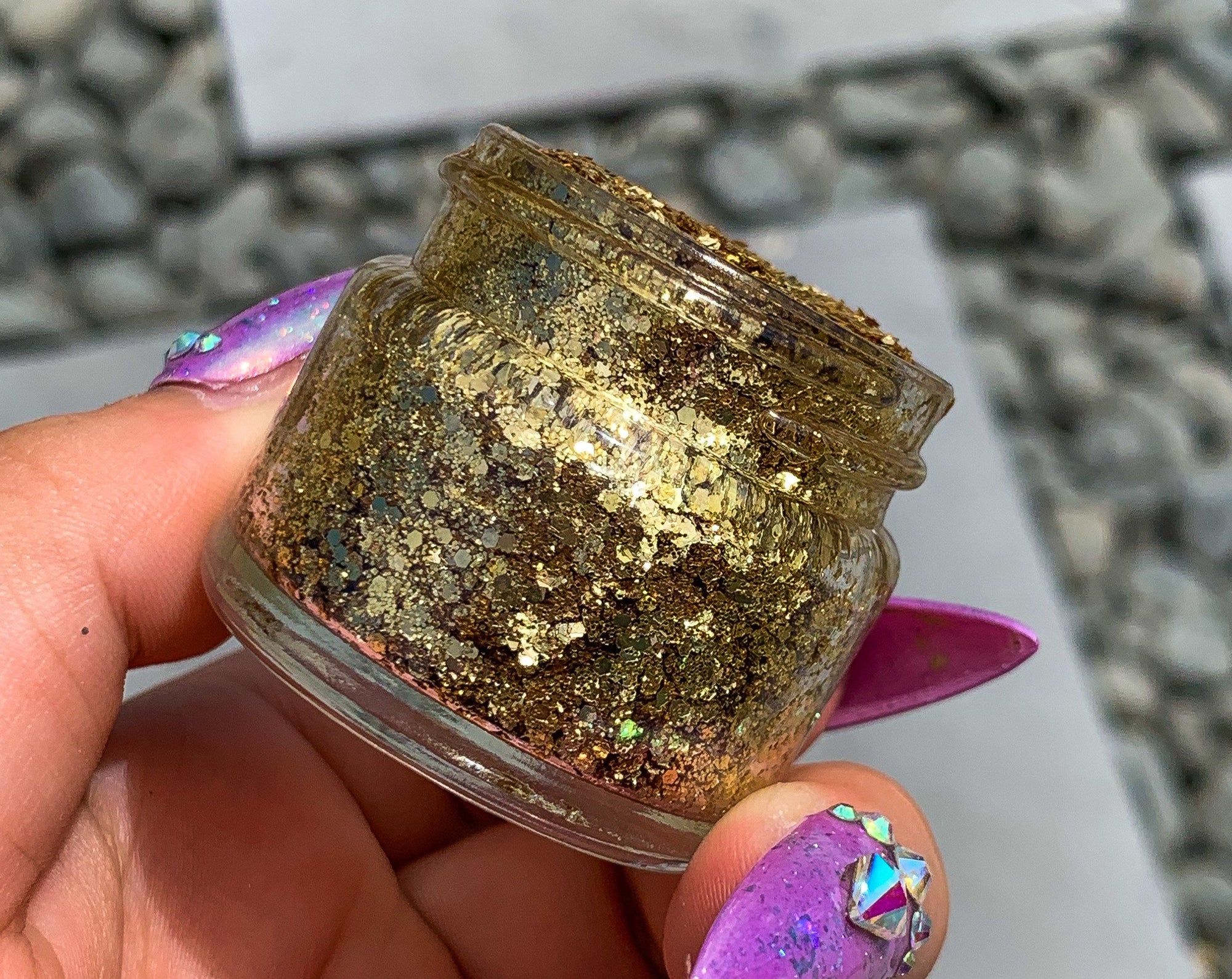 Golden Age Glitter Gel - slayfirecosmetics