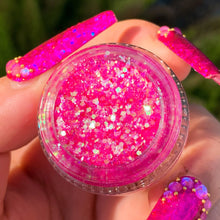 Load image into Gallery viewer, Flirtatious Glitter Gel - slayfirecosmetics
