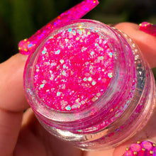 Load image into Gallery viewer, Flirtatious Glitter Gel - slayfirecosmetics
