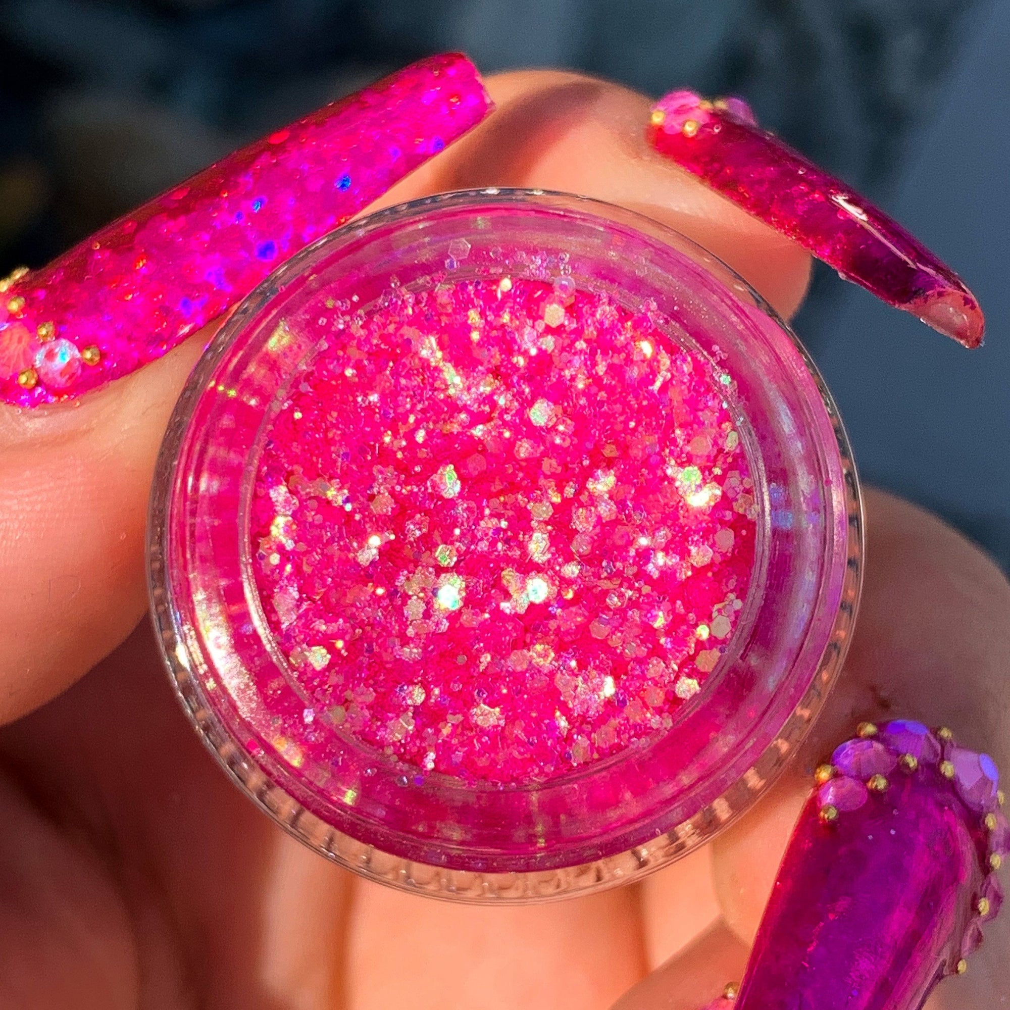 Flirtatious Glitter Gel - slayfirecosmetics