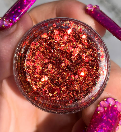 Rosebud Glitter Gel by Biqtch Puddin' - slayfirecosmetics