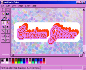 Custom Glitter (Reserved)
