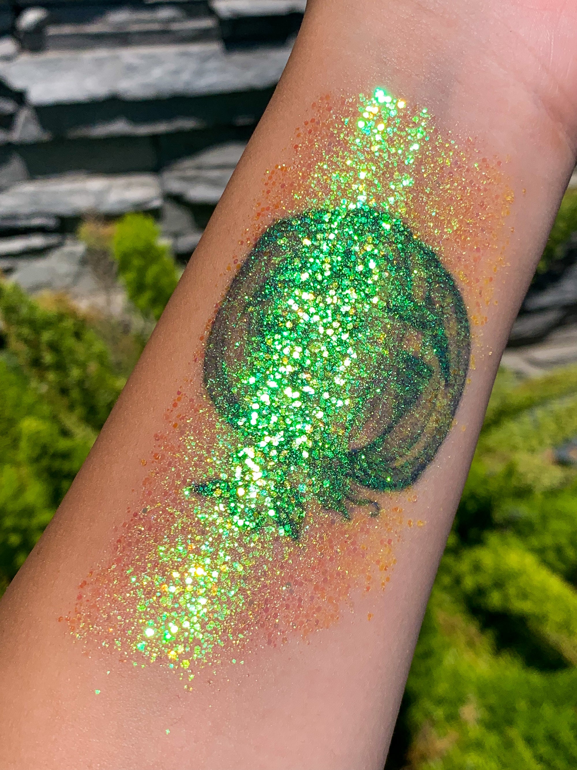 Citrus Glitter Gel